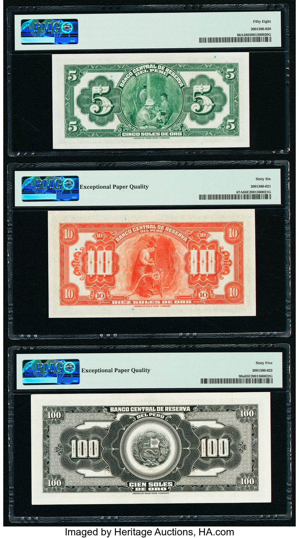 image for: Peru  5 soles de oro(B411b)