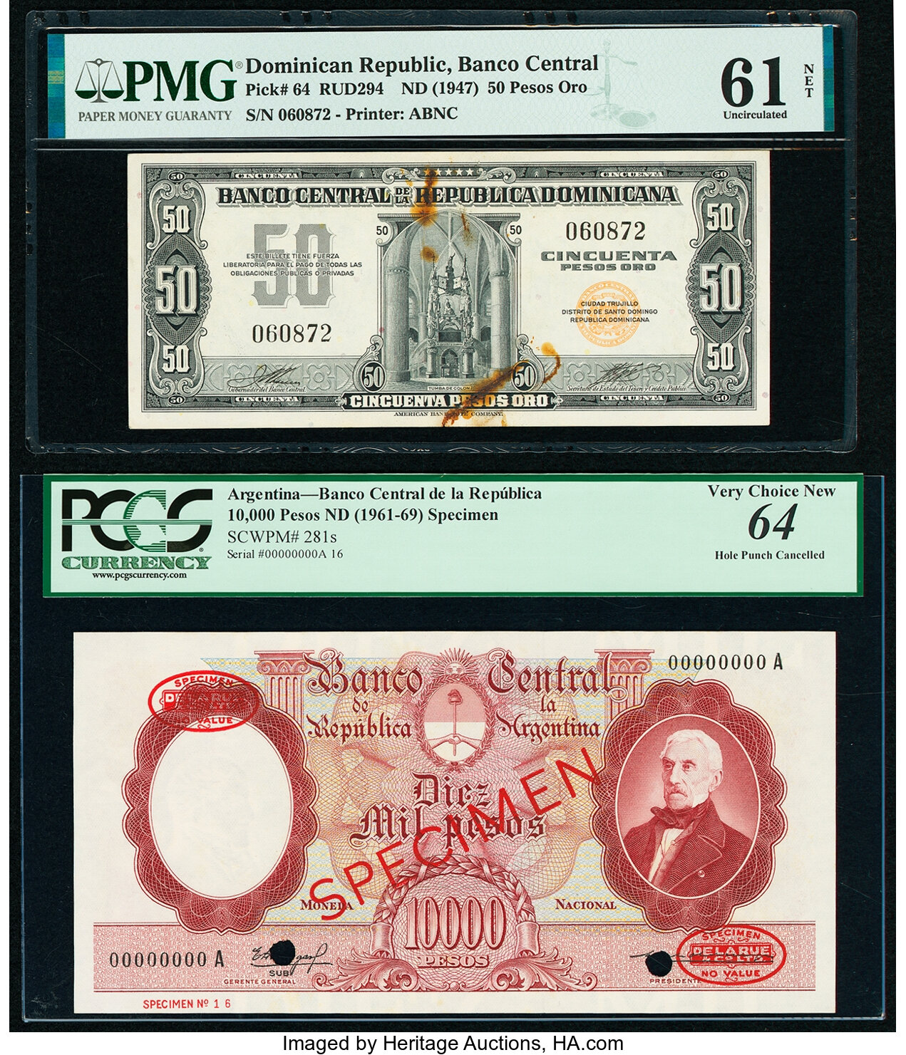 image for: Argentina  10,000 pesos (B334as2)