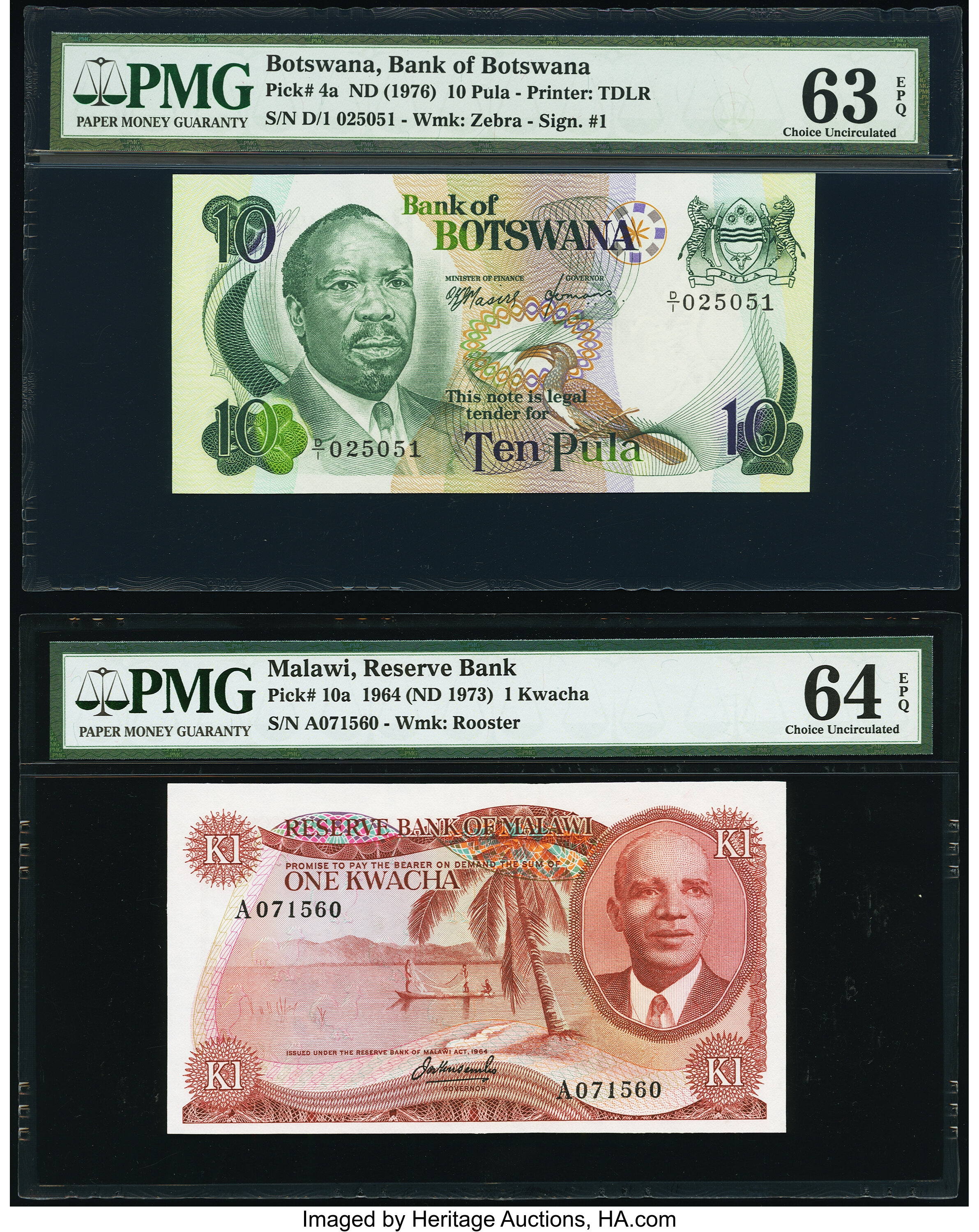 image for: Botswana  10 pula (B104b)