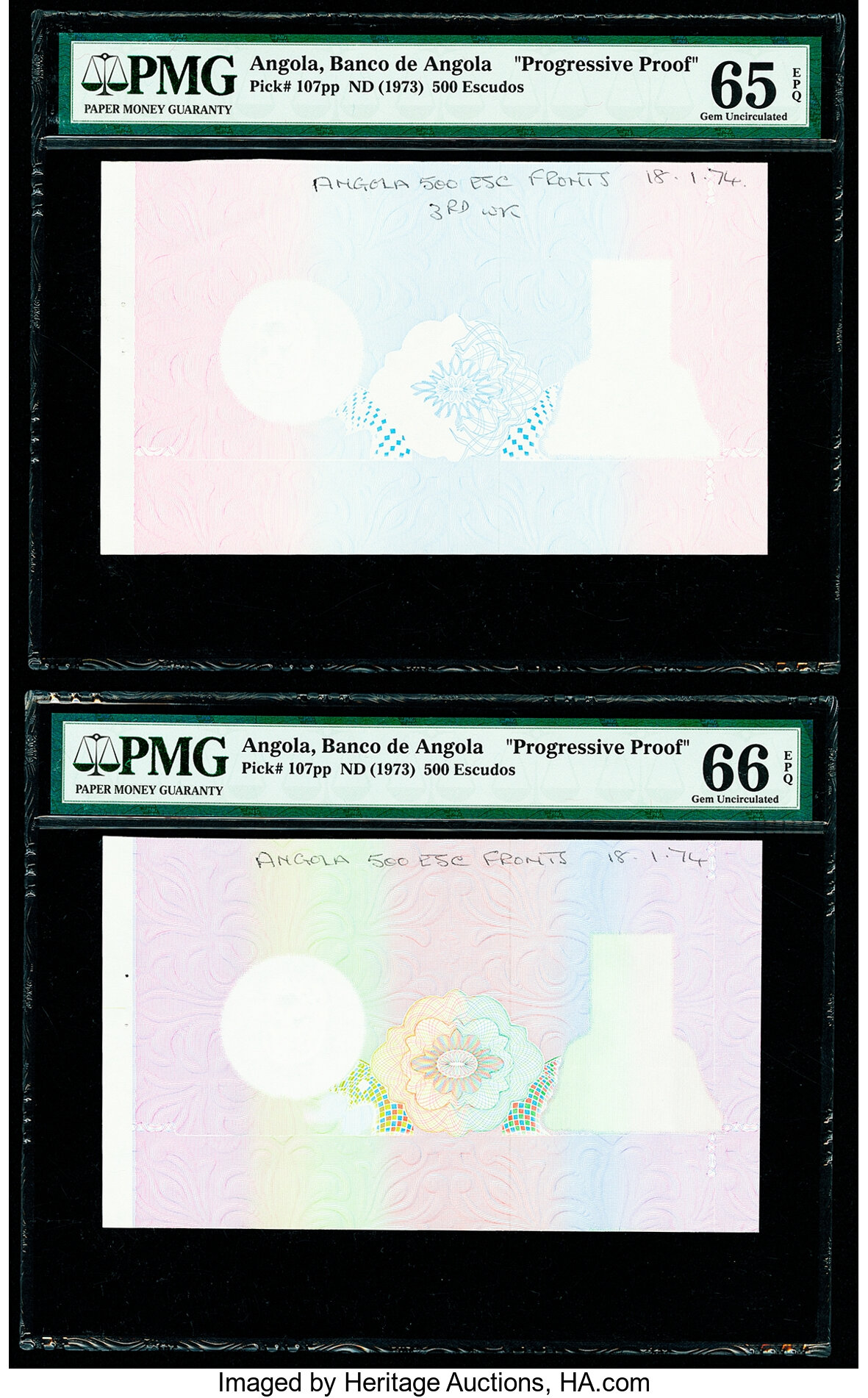 image for: Angola  500 escudos(B431as)