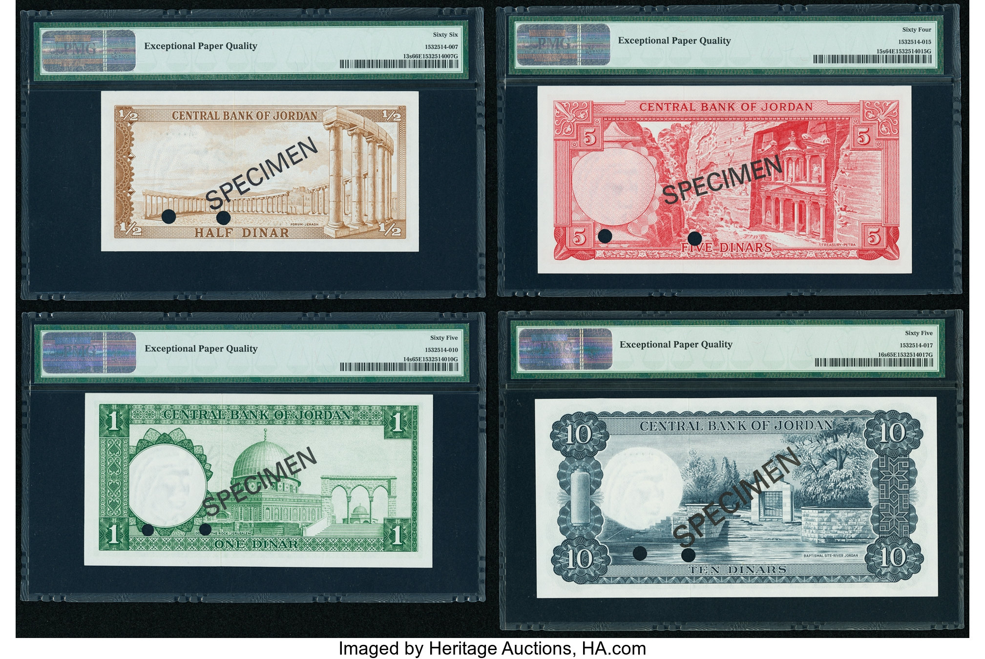 image for: Jordan  10 dinars (B208e)