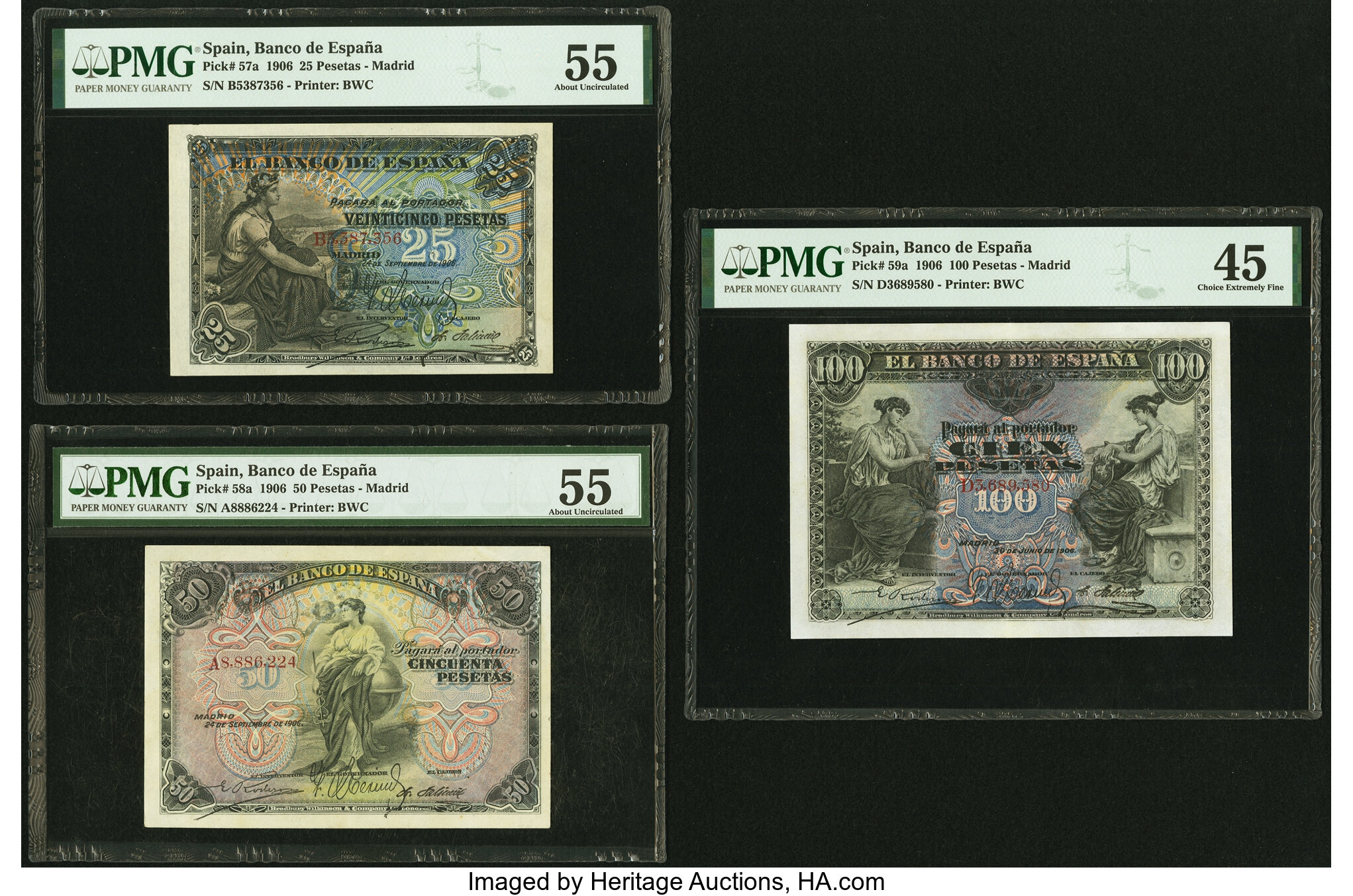 image for: Spain  100 pesetas(B500a)