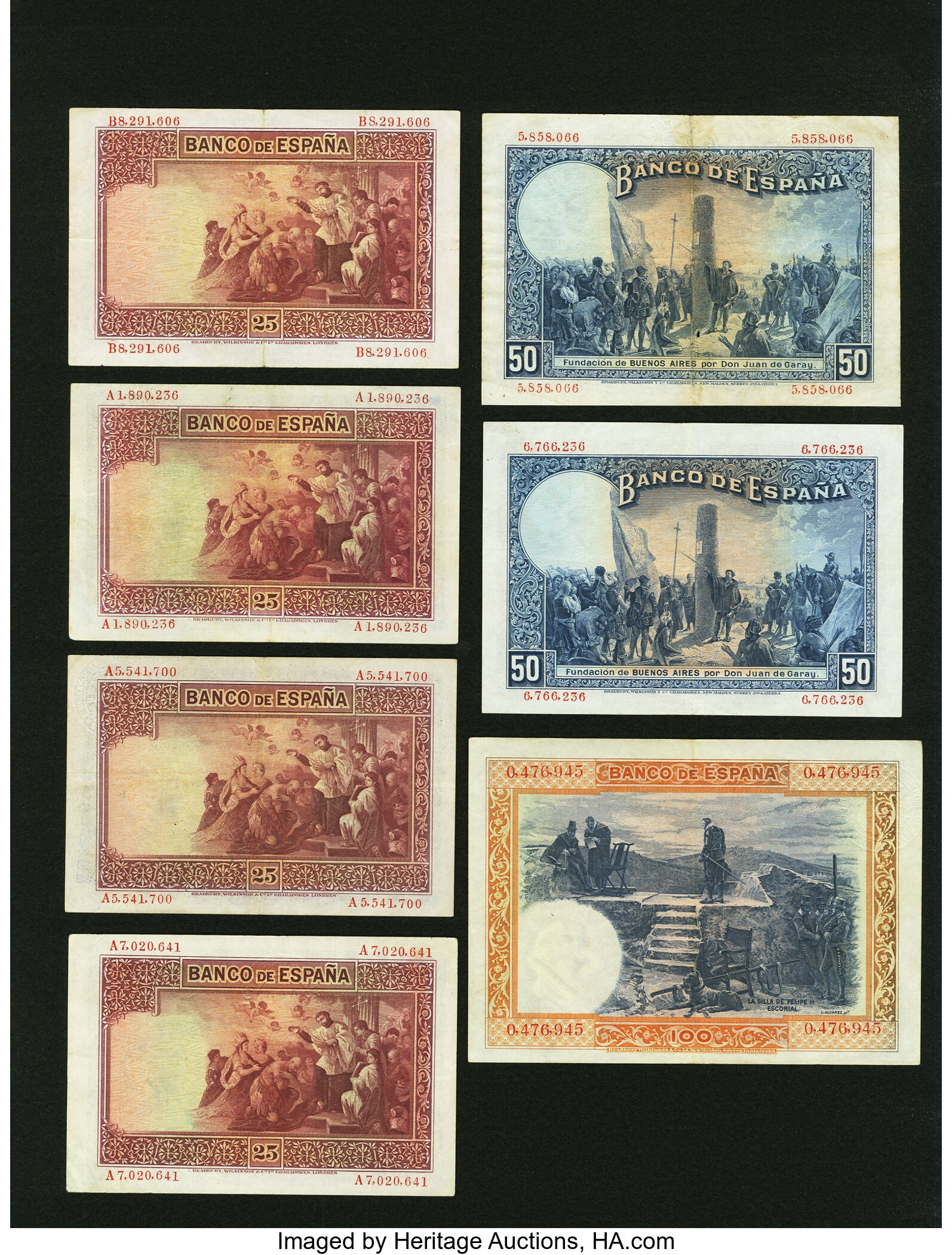 image for: Spain  100 pesetas (B512as1)