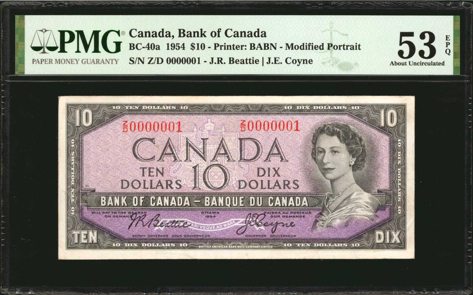 image for: Canada  10 dollars (B332z)