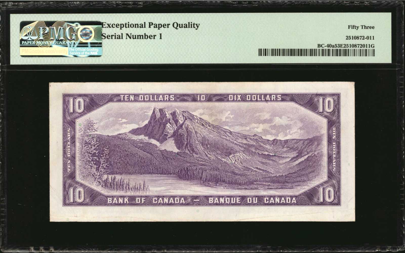 image for: Canada  10 dollars (B332z)