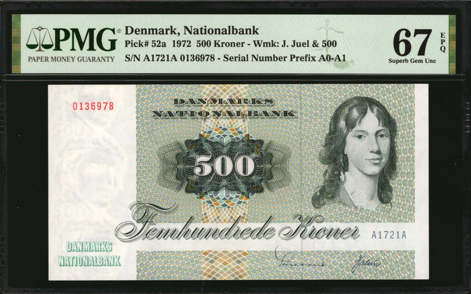 image for: Denmark  500 kroner (B923a)