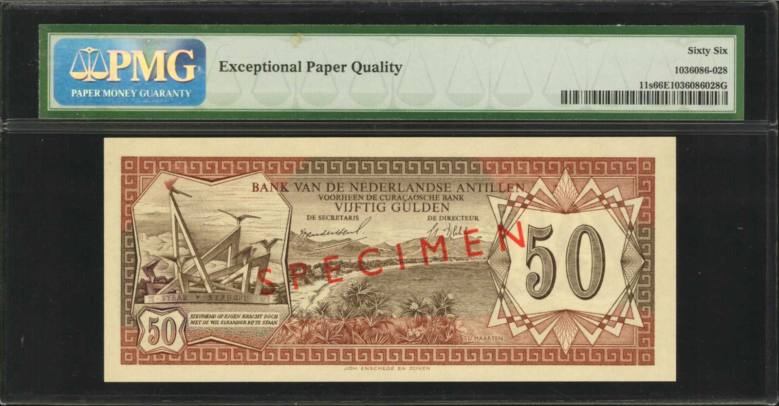 image for: Netherlands Antilles  100 gulden (guilders) (B212as)