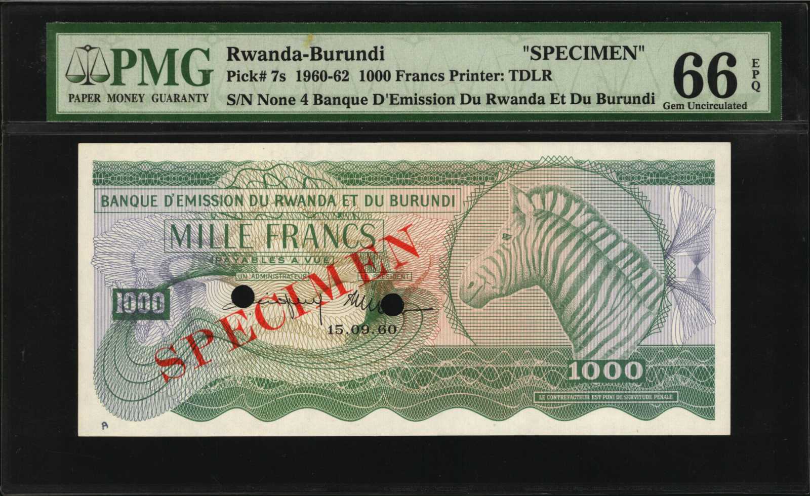image for: Rwanda  50 francs(B107a)