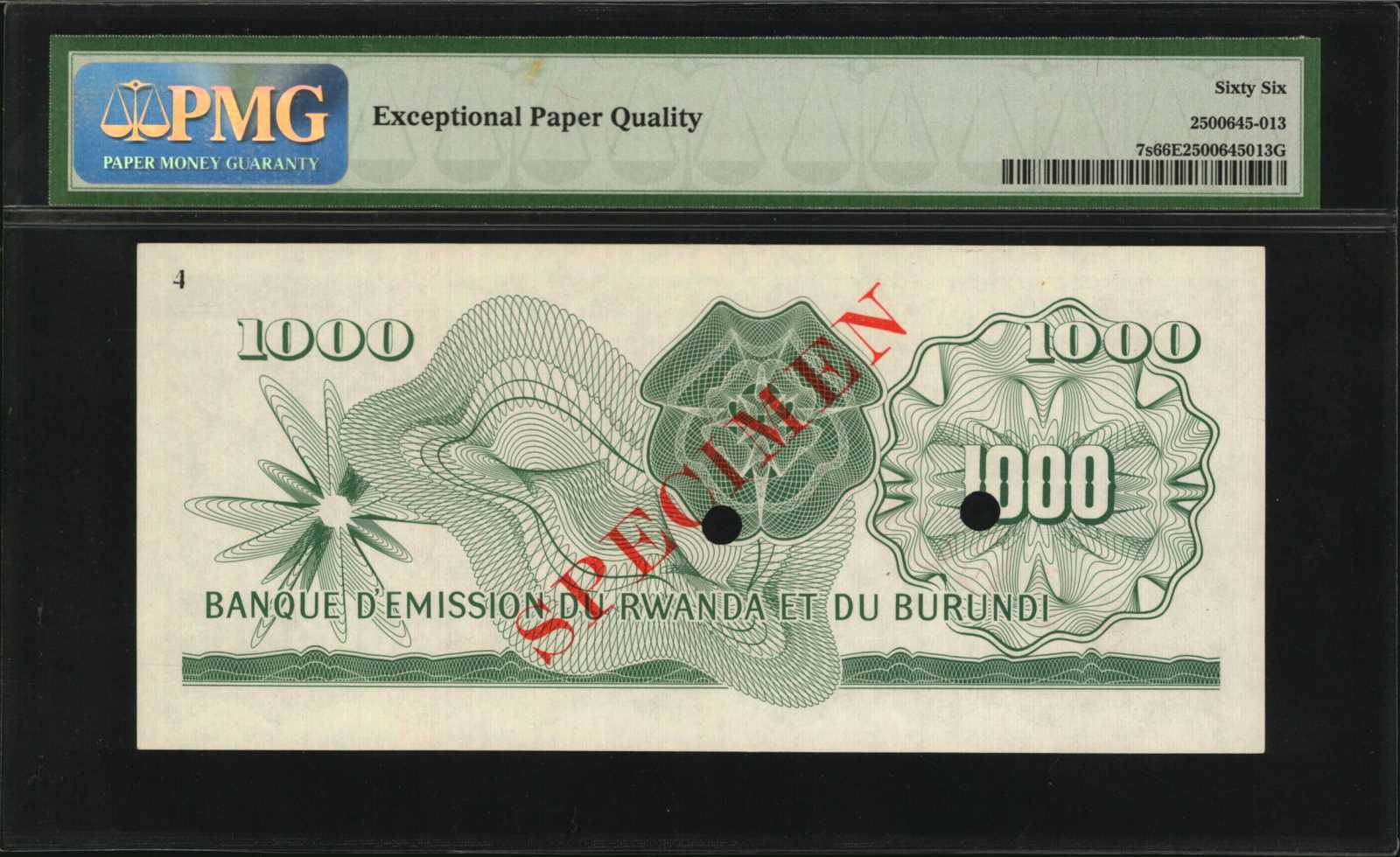 image for: Rwanda  50 francs(B107a)