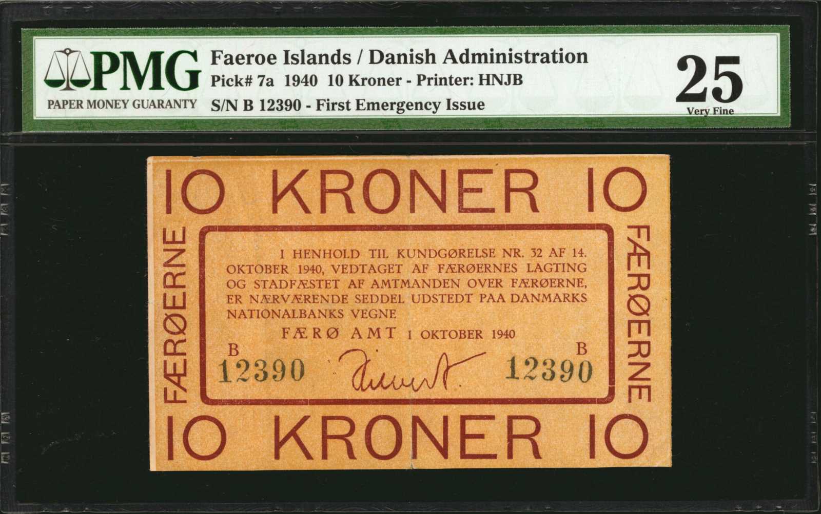 image for: Faroe Islands  10 kroner(B106a)