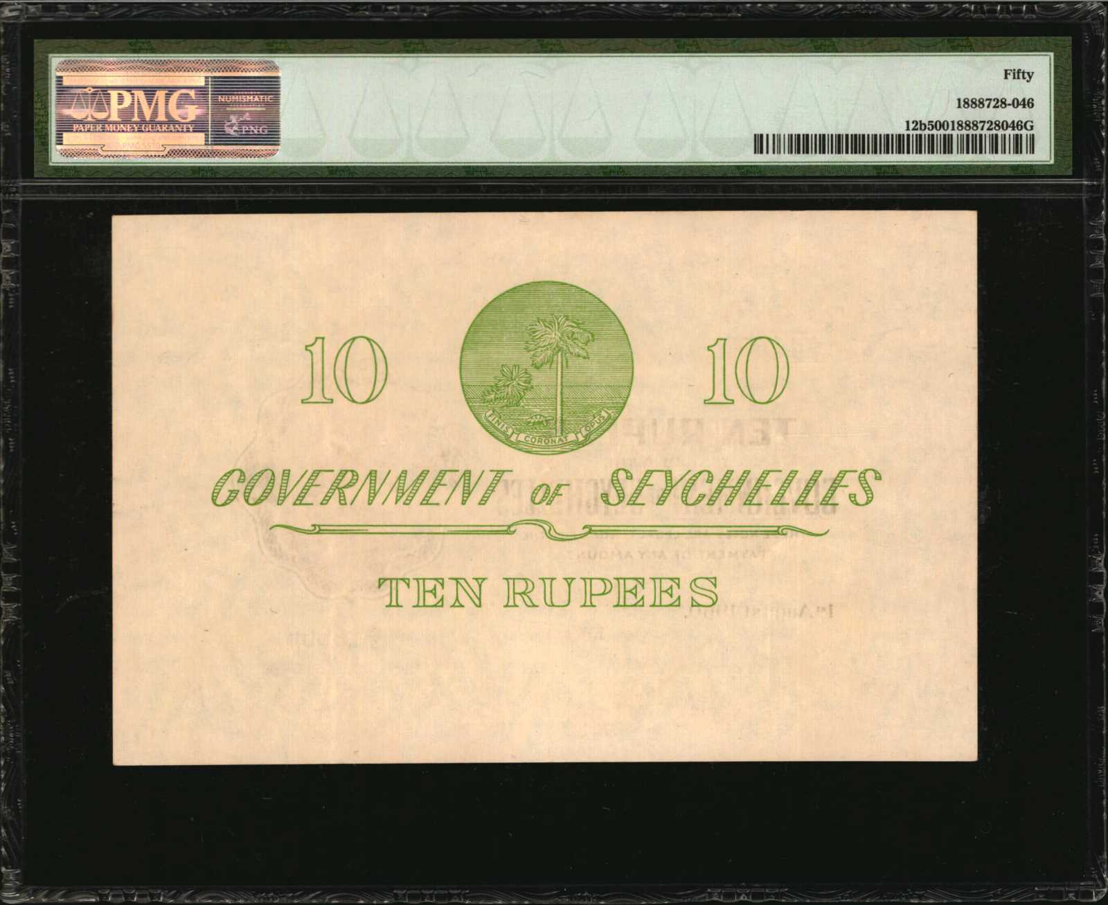 image for: Seychelles  10 rupees(B119as)