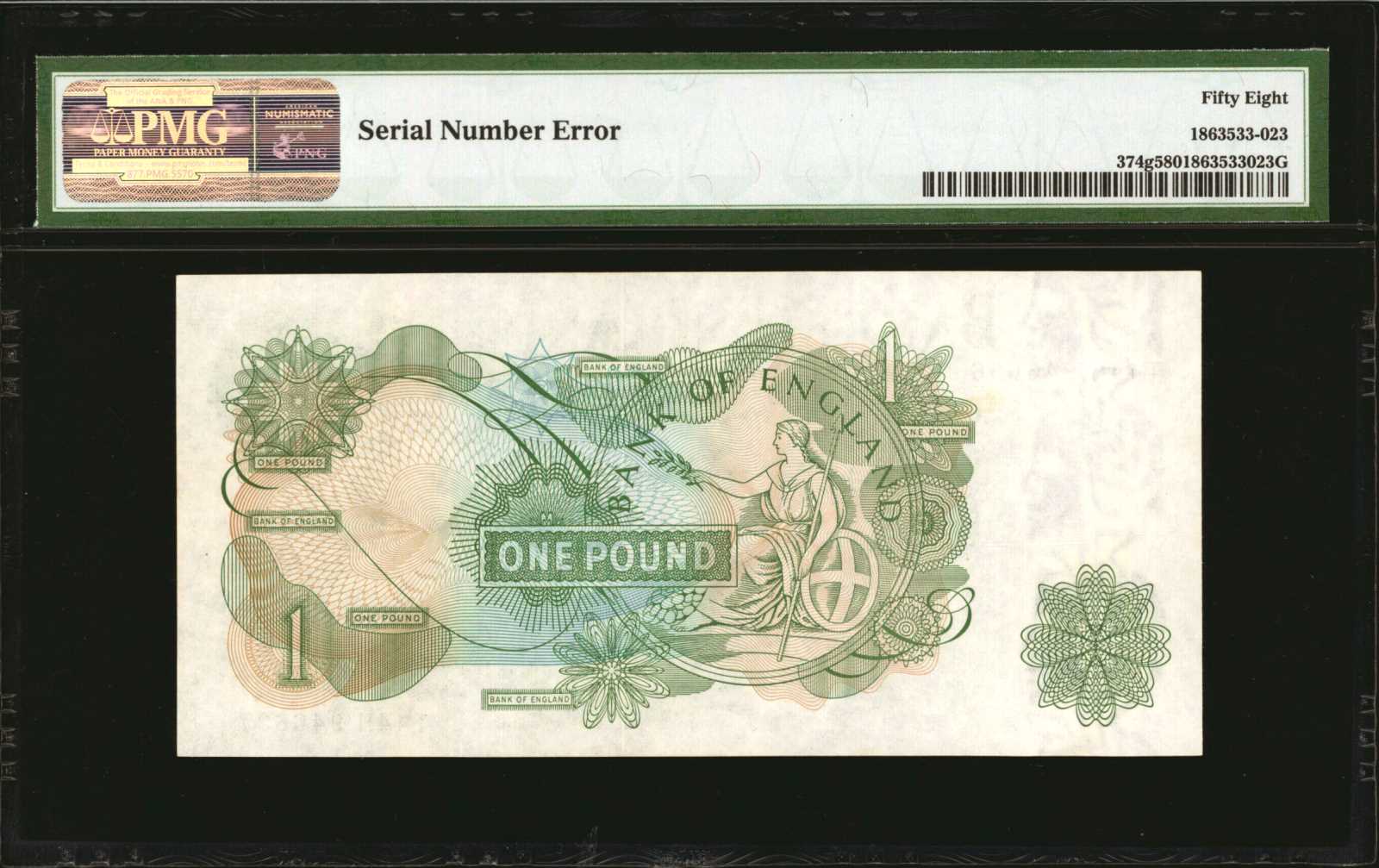 image for: United Kingdom  1 pound (B180c)