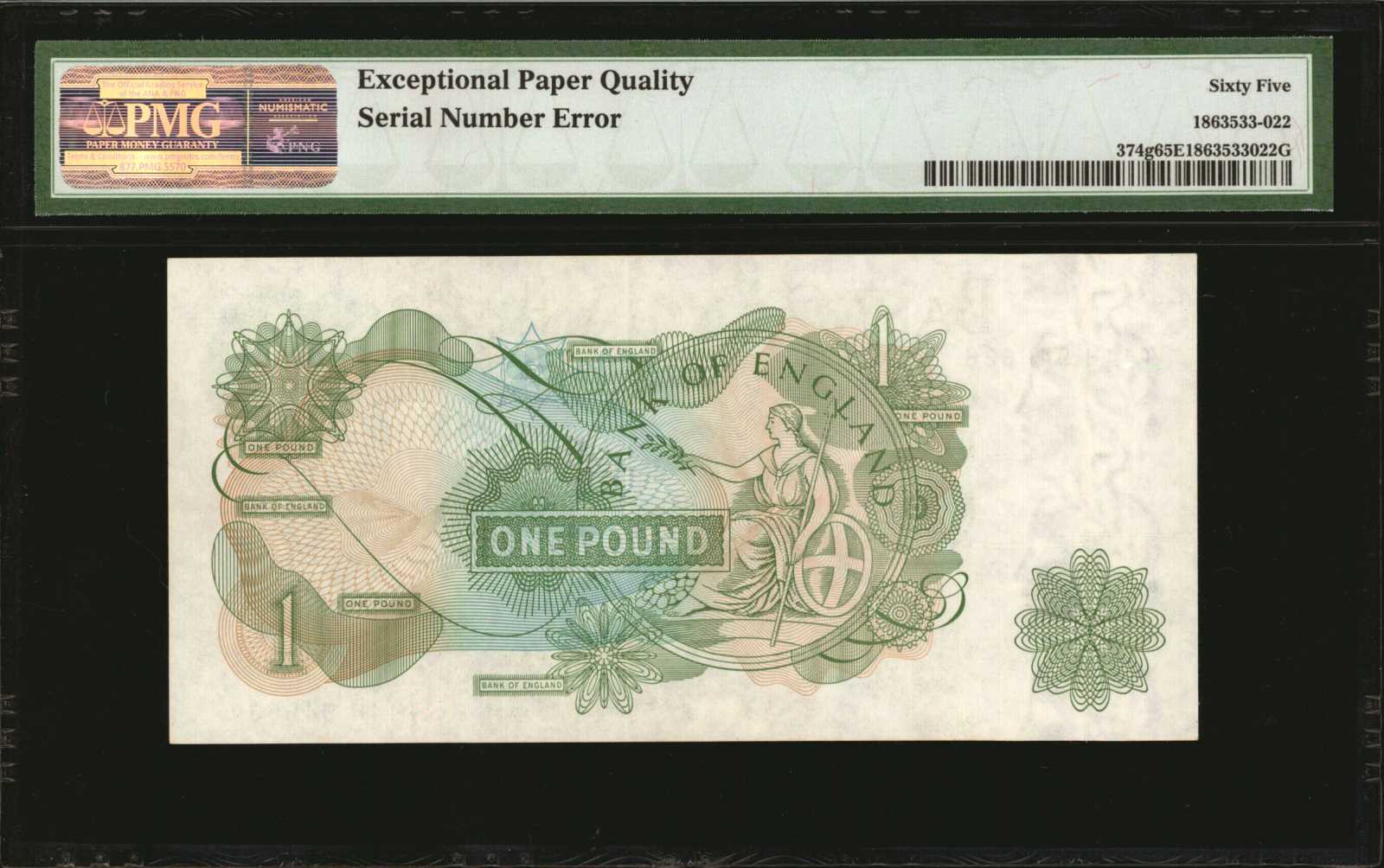 image for: United Kingdom  1 pound (B180c)