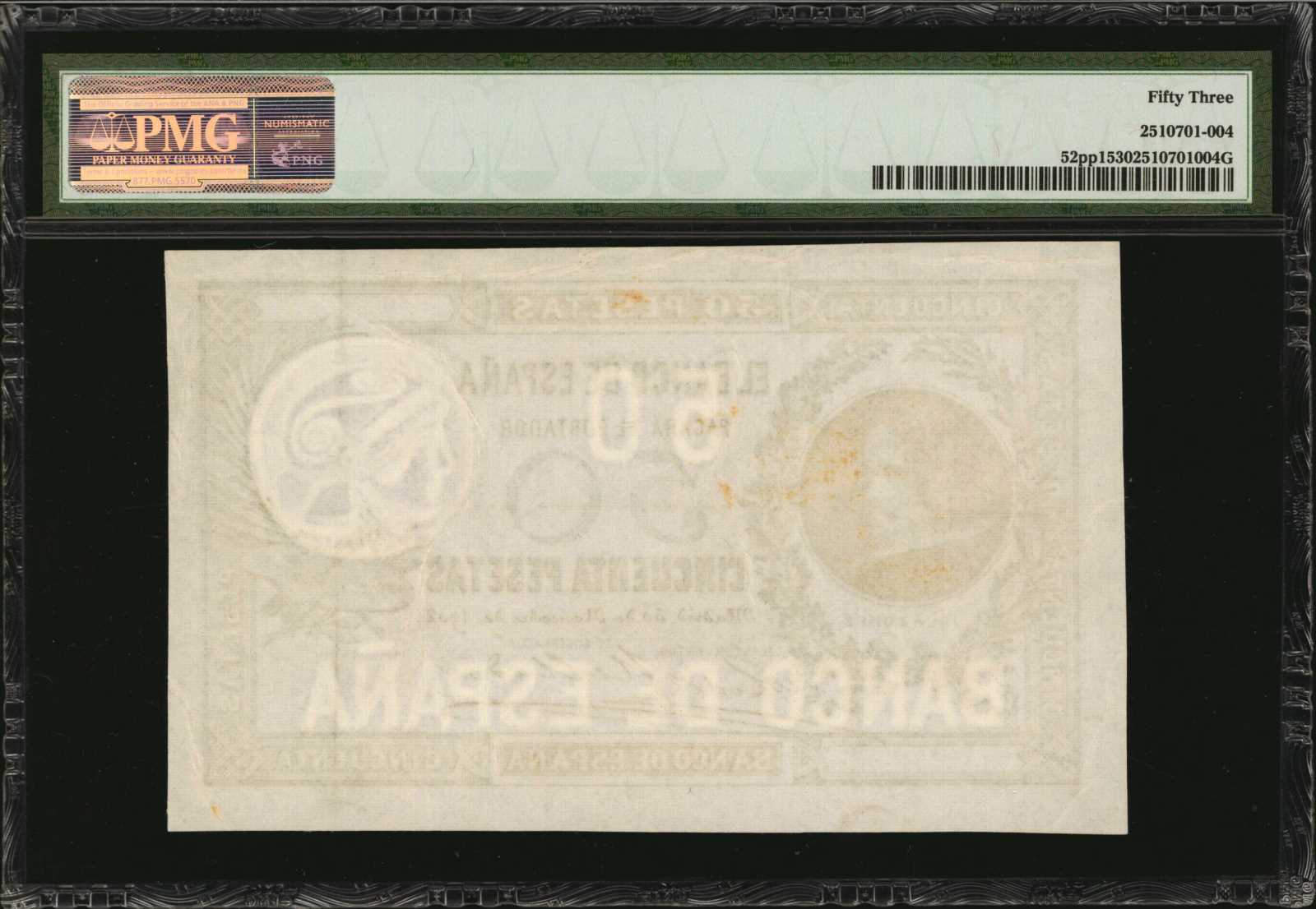 image for: Spain  50 pesetas(B492ap)