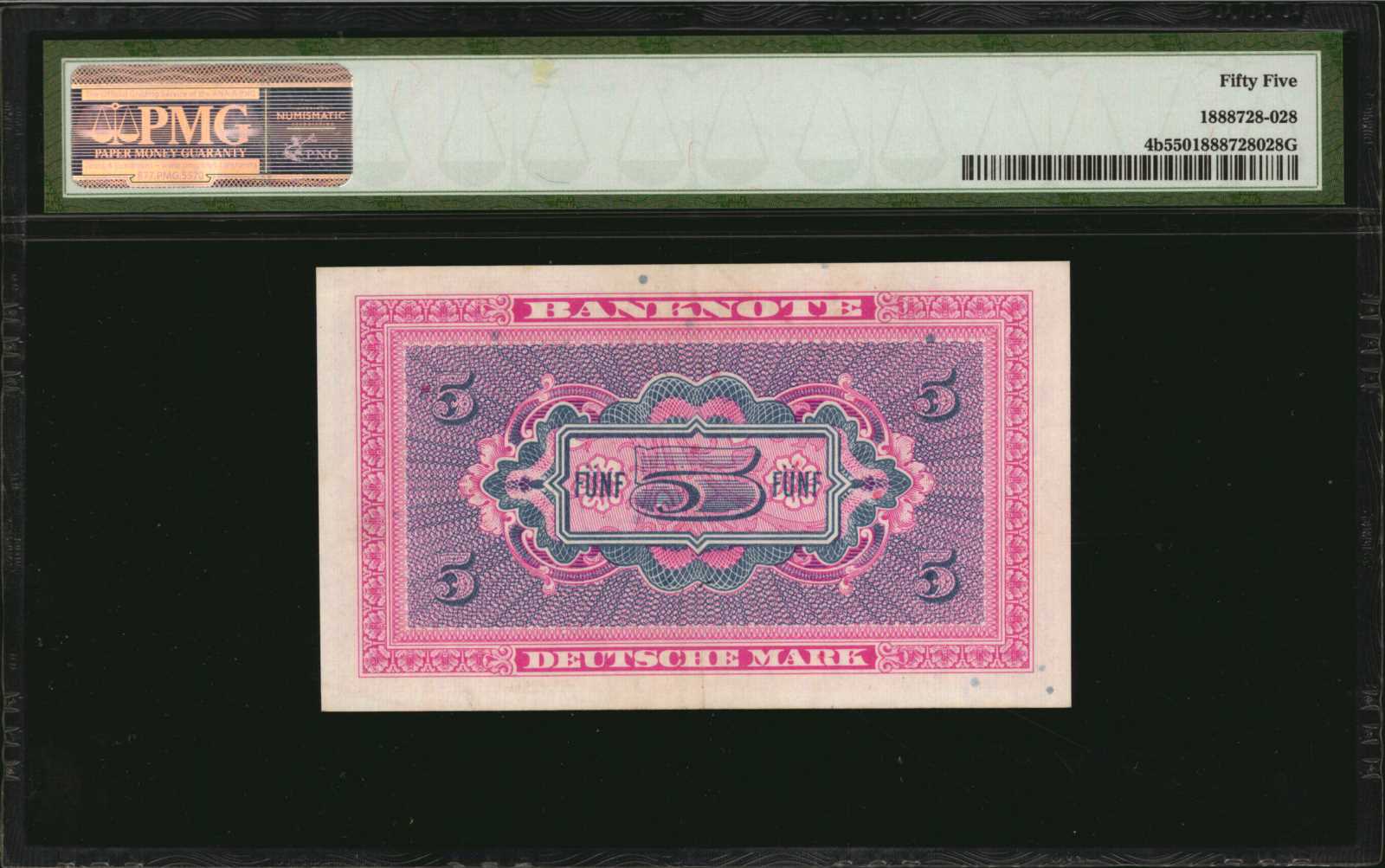 image for: Germany, Federal Republic of  5 deutsche mark (B104as2)