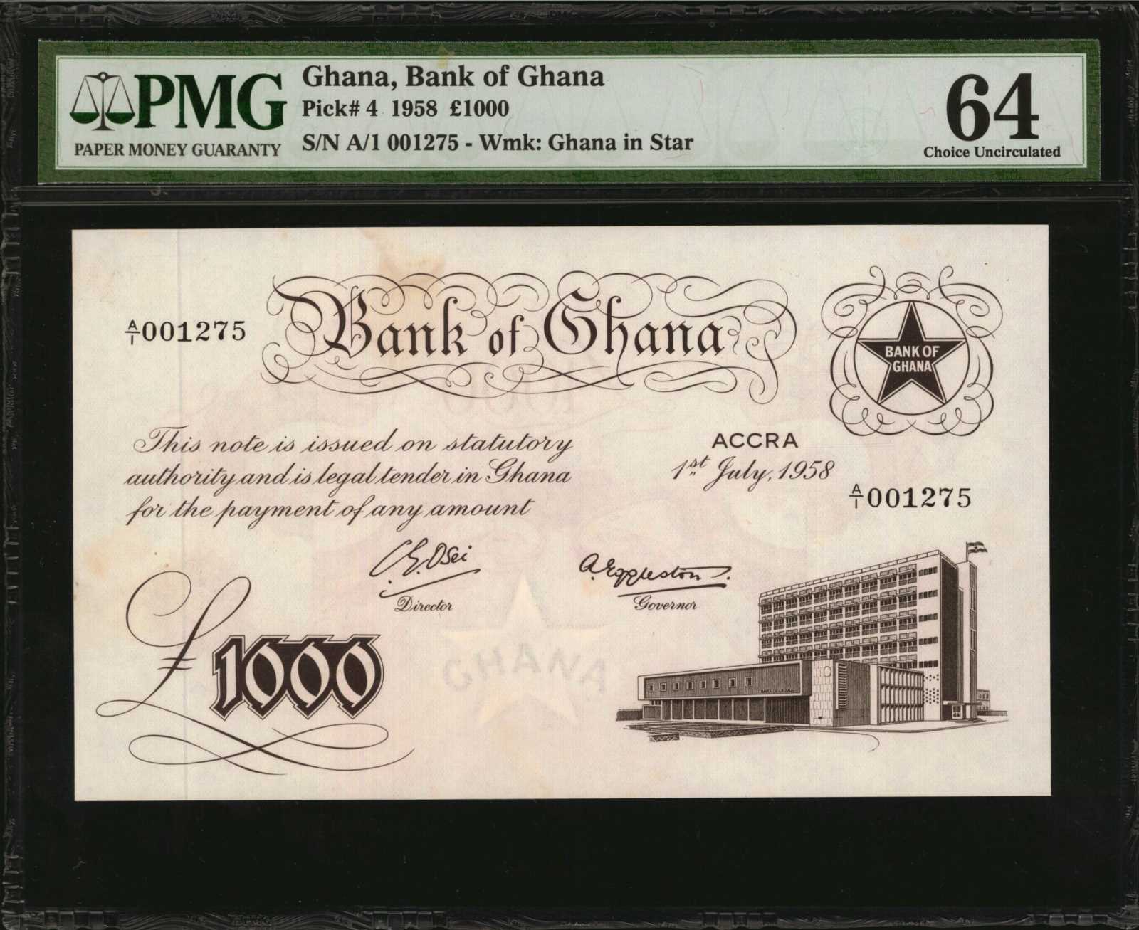 image for: Ghana  1,000 pounds (B104as2)