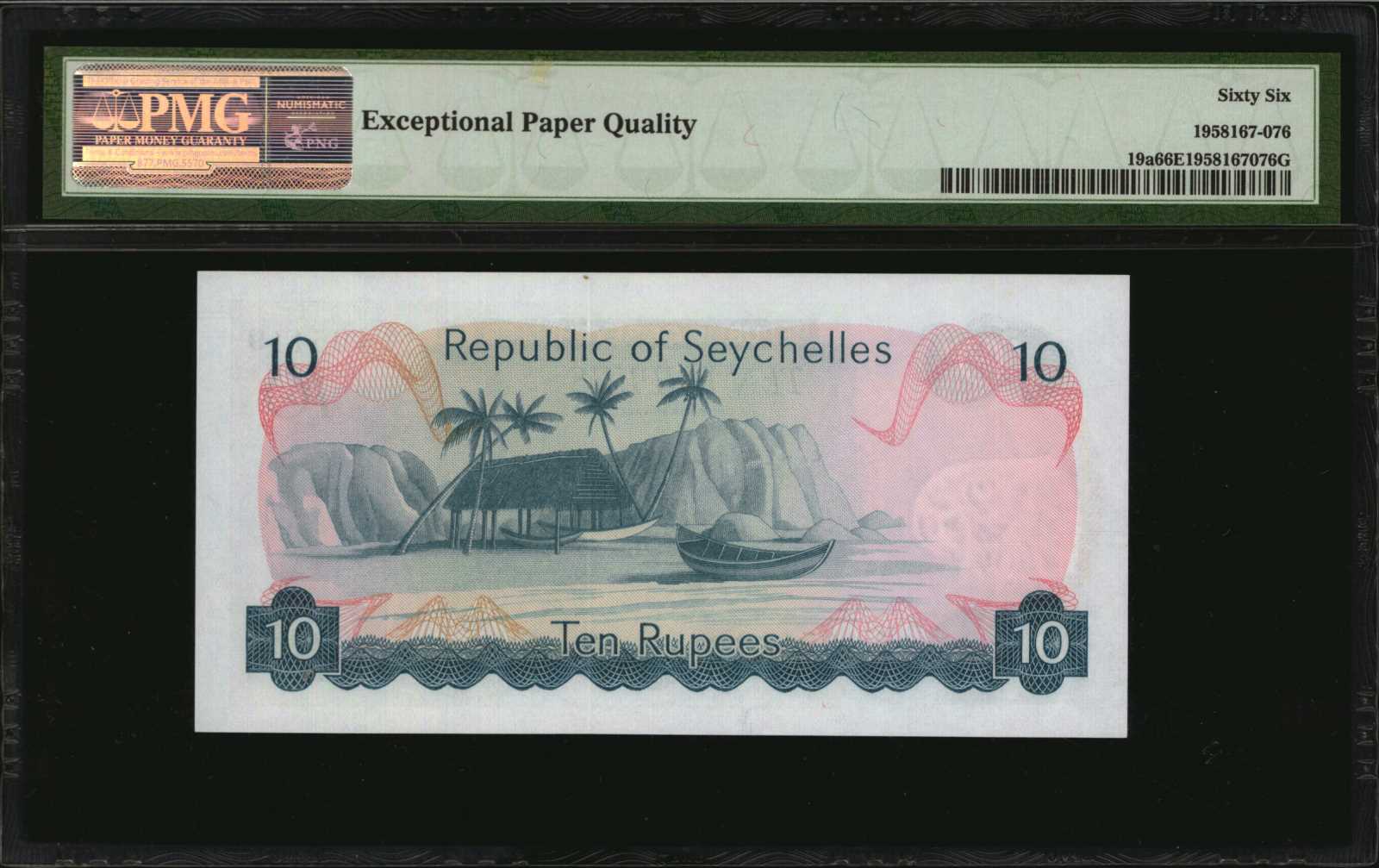 image for: Seychelles  10 rupees (B201as)