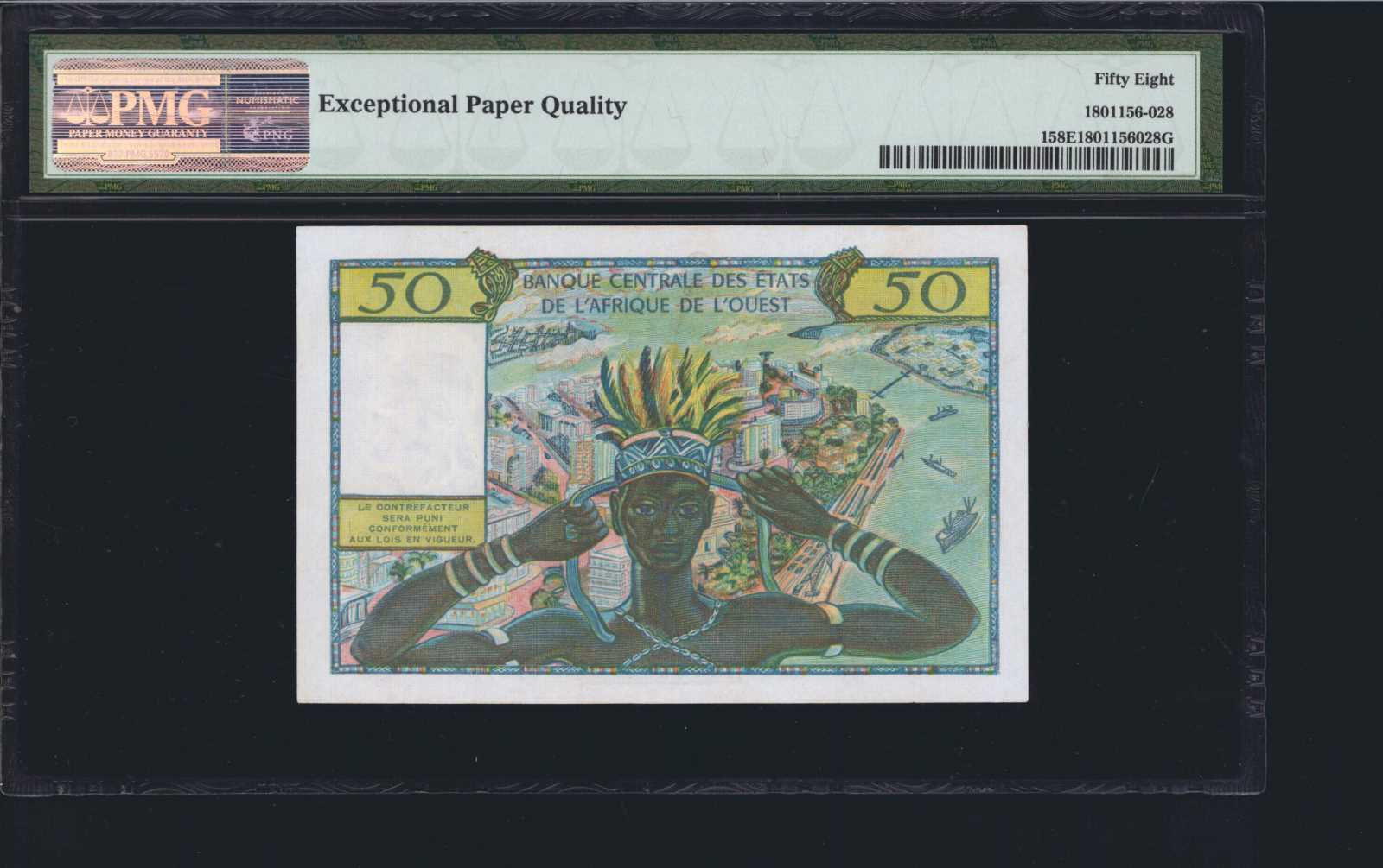 image for: West African States  50 francs (B101a)