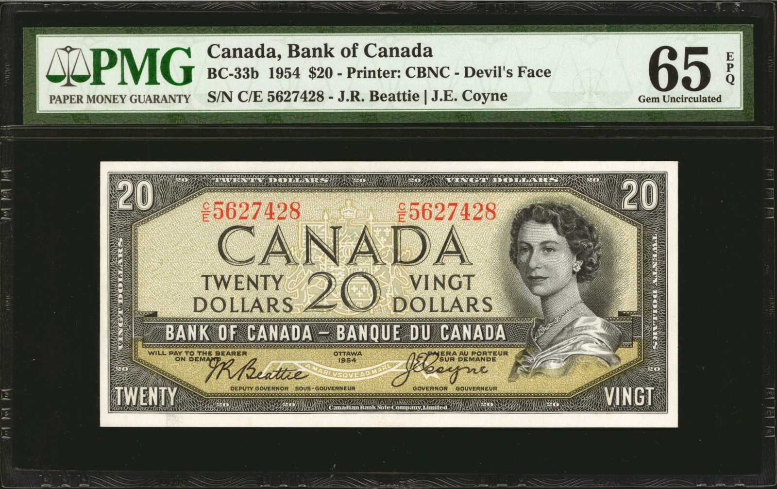 image for: Canada  20 dollars (B333z)