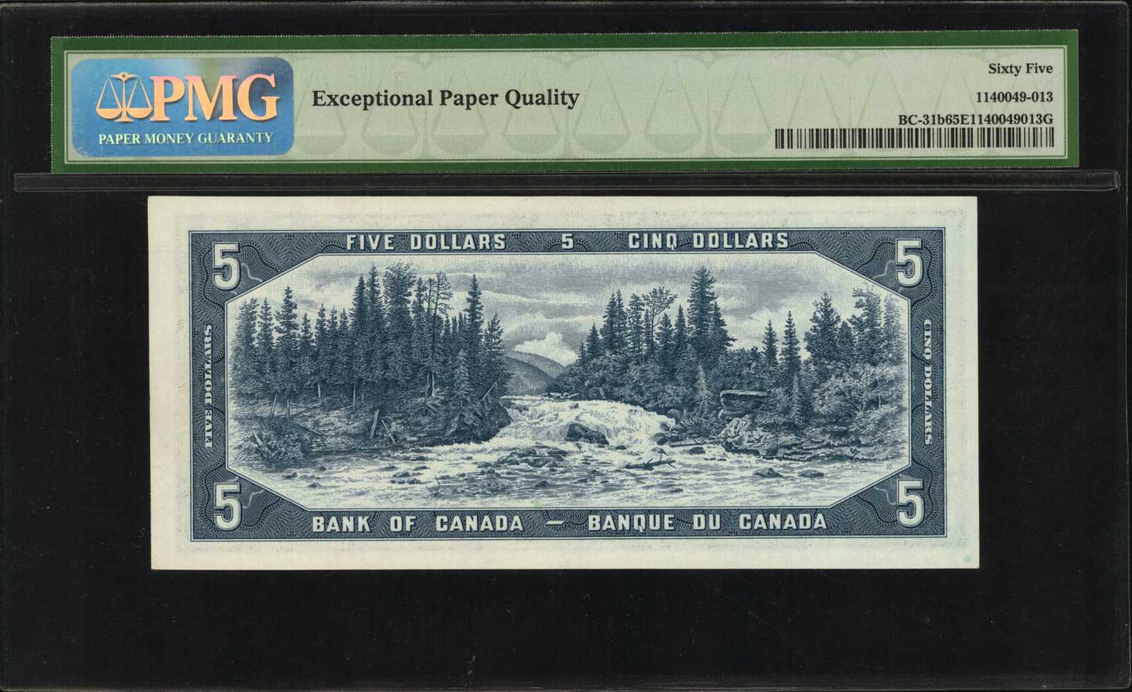 image for: Canada  5 dollars (B331s)