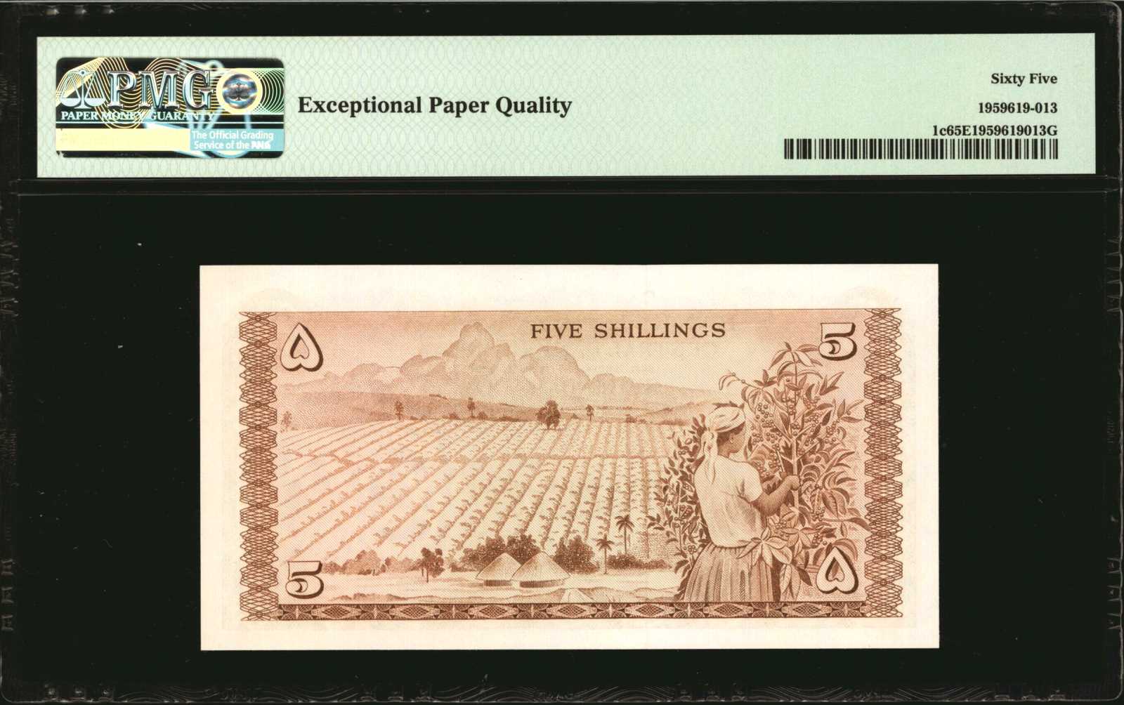 image for: Kenya  5 shillings (B101b)