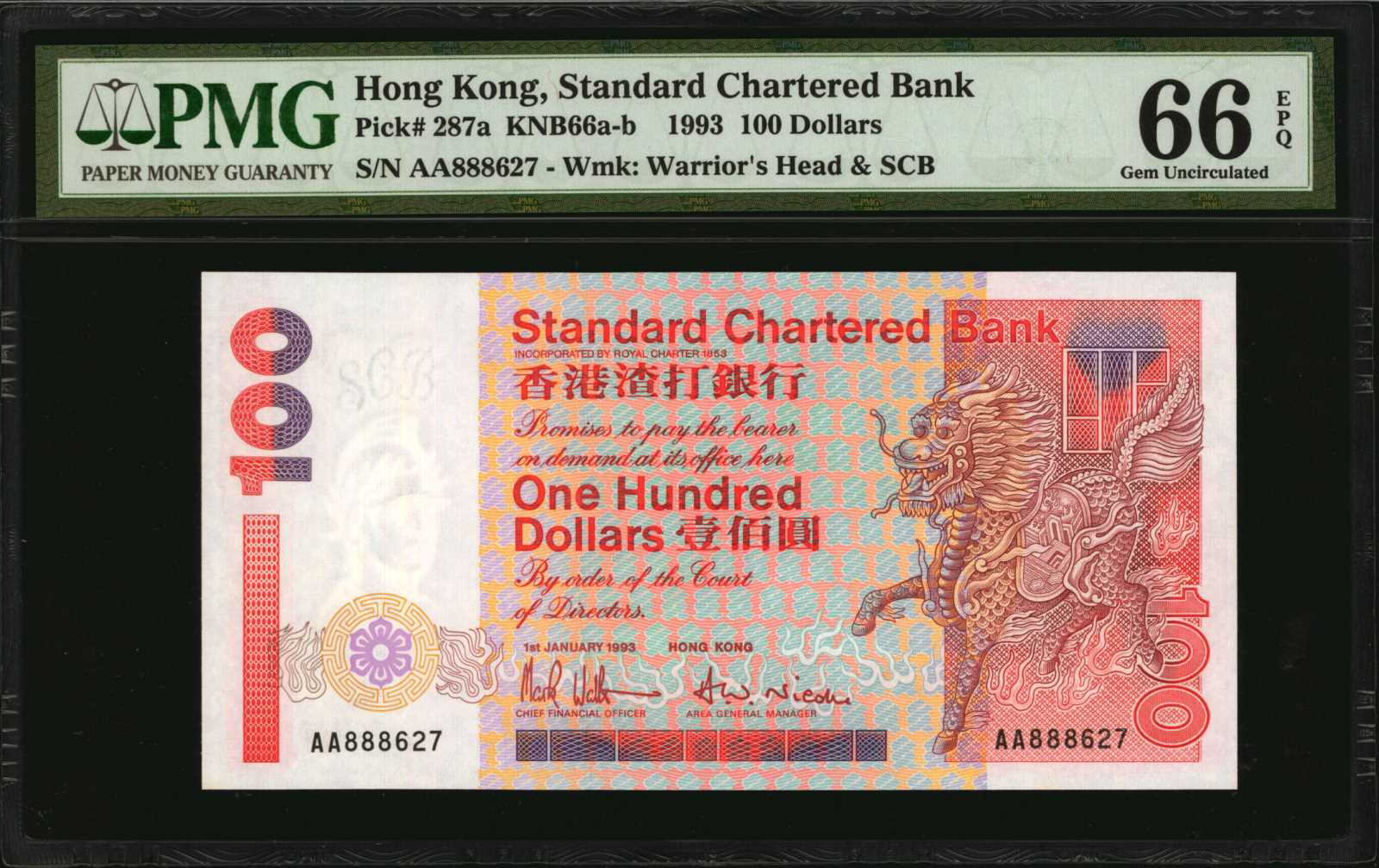 image for: Hong Kong  10 dollars (B407c)