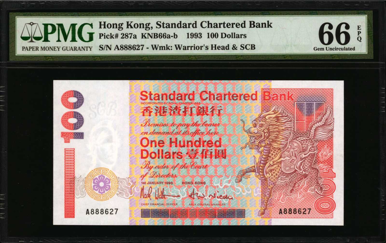 image for: Hong Kong  10 dollars (B407a)
