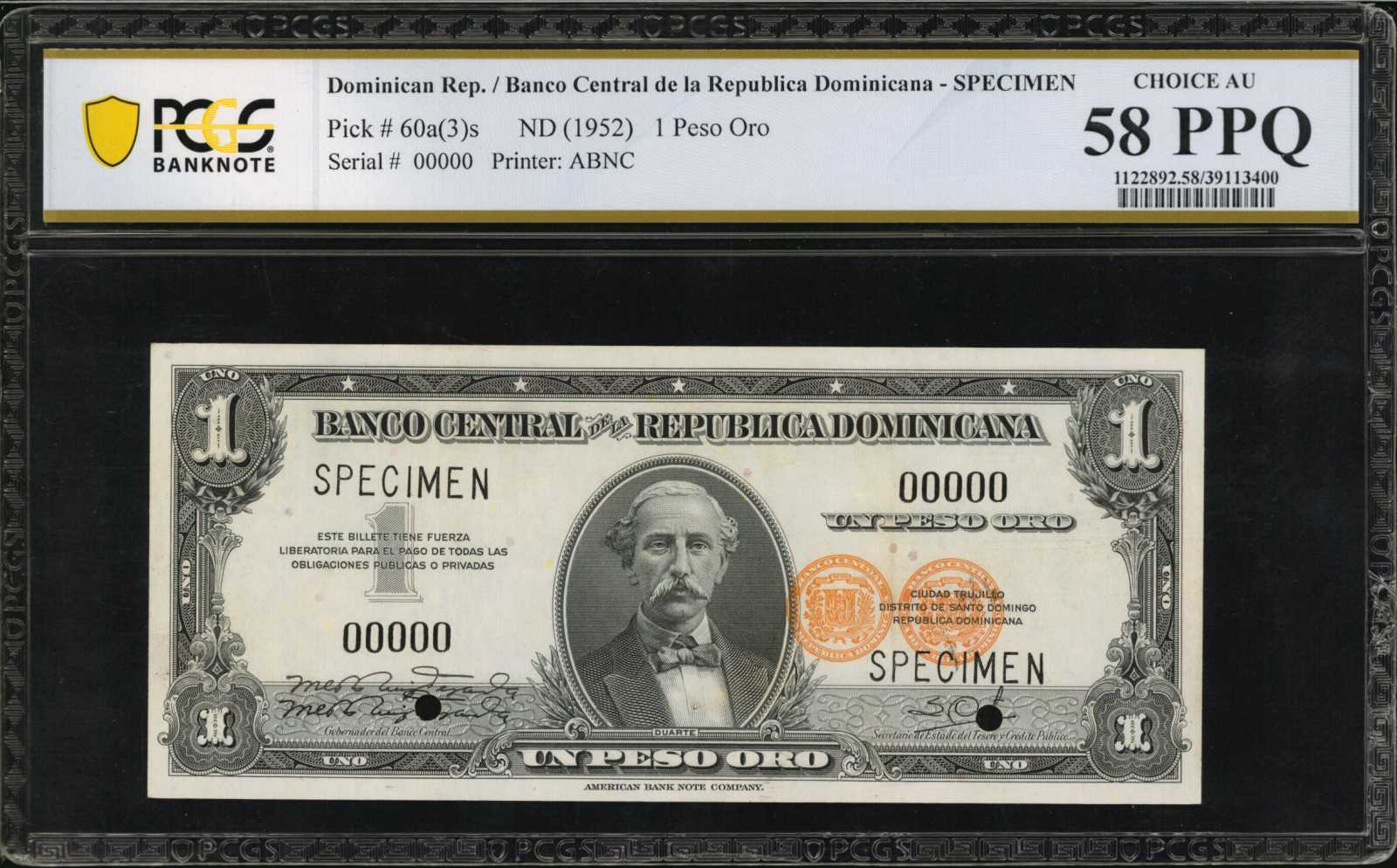 image for: Dominican Republic  1 peso oro (B601b)