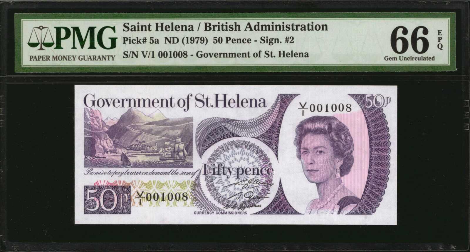 image for: Saint Helena  50 pence (B301a)