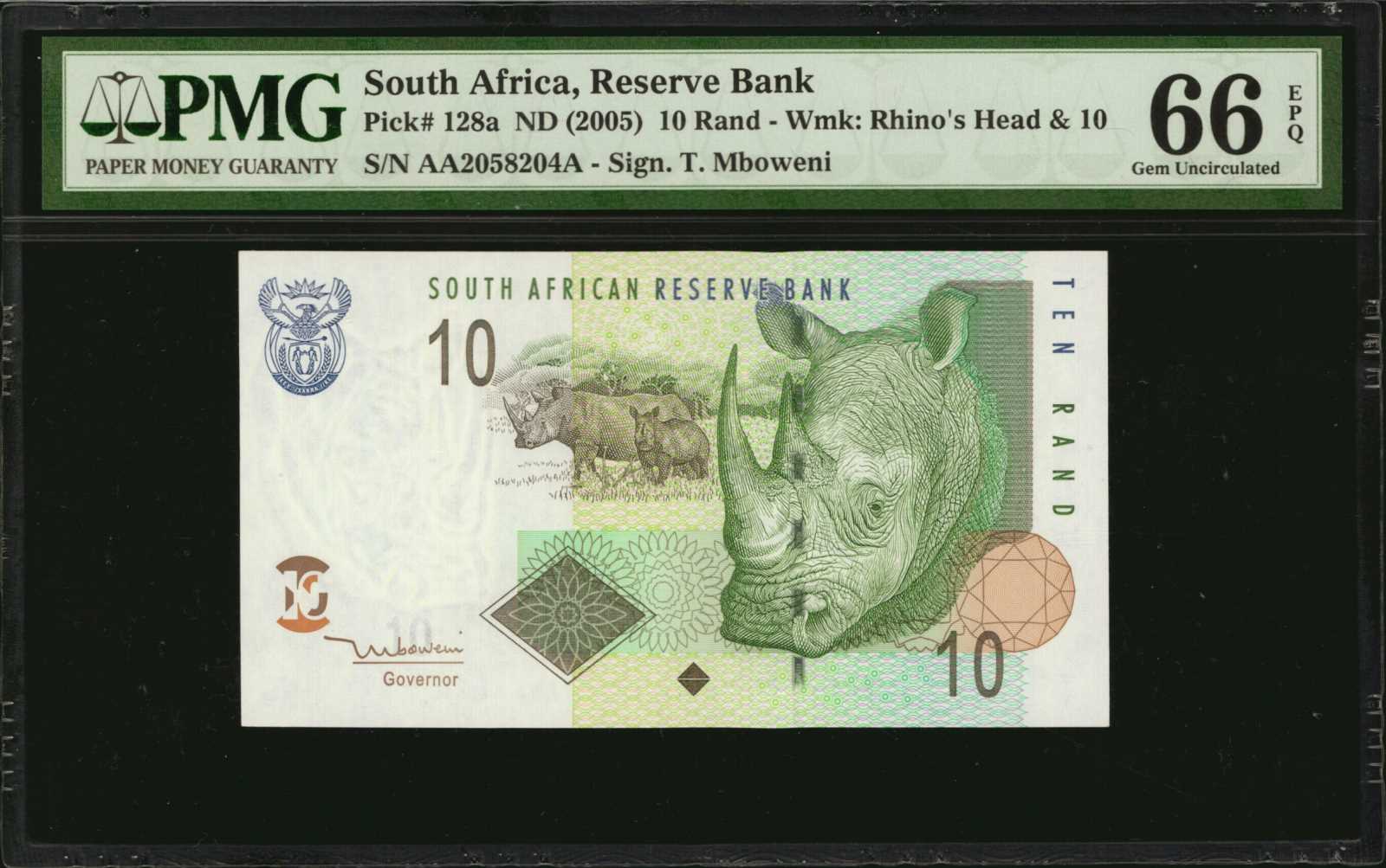  No date Sig 8: Mboweni Prefix AE - HH Intro: 01 02 2005 