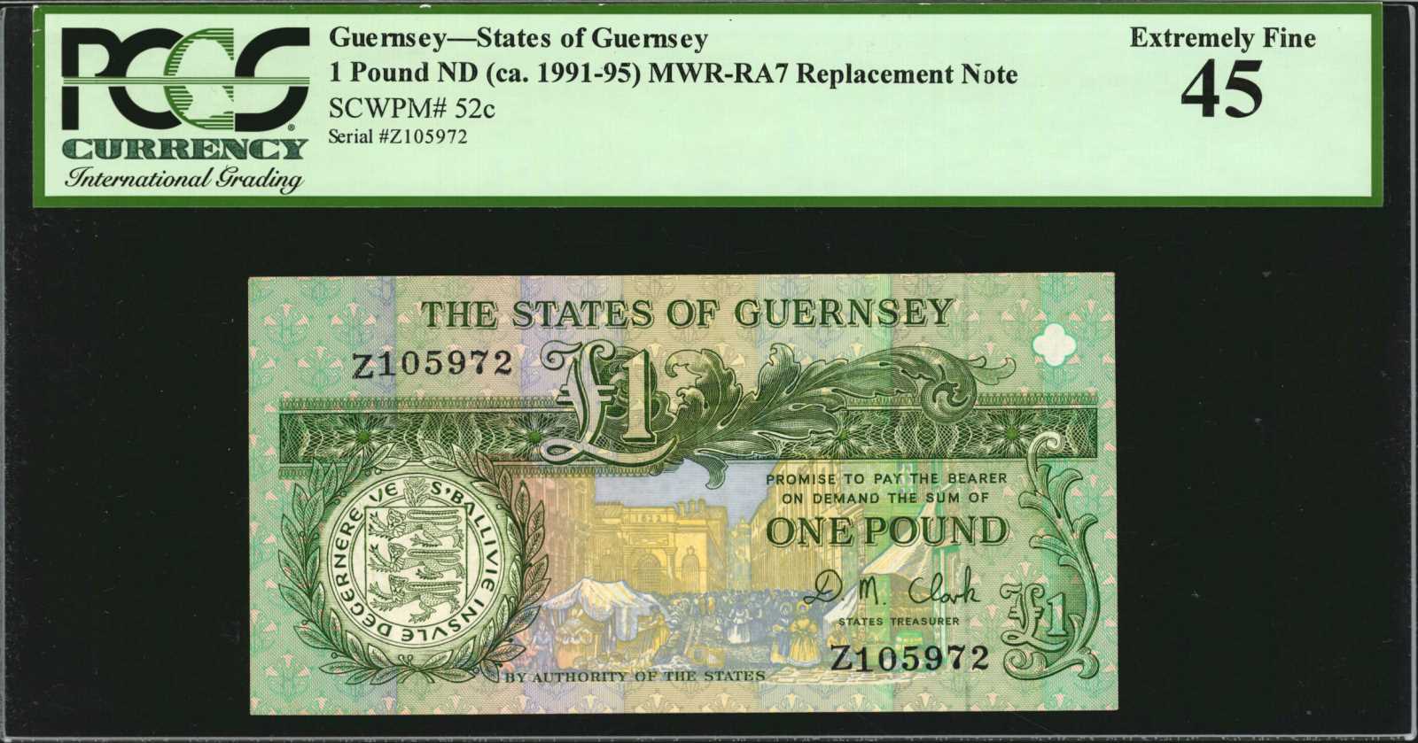 image for: Guernsey  1 pound (B157a)