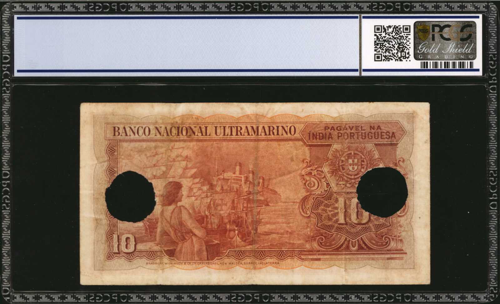 image for: Portuguese India  10 rupias(B325bs2)