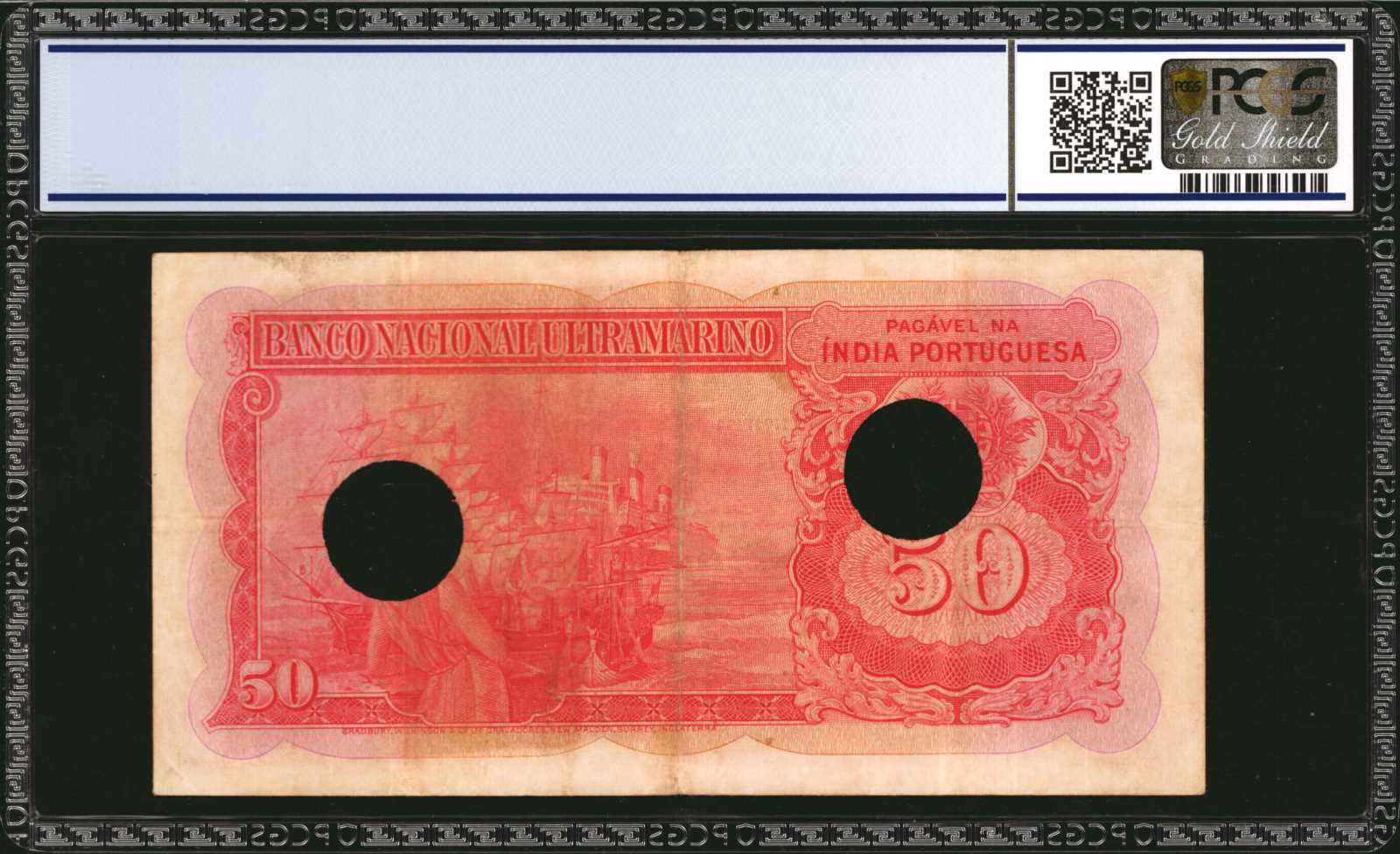 image for: Portuguese India  50 rupias(B327cs)