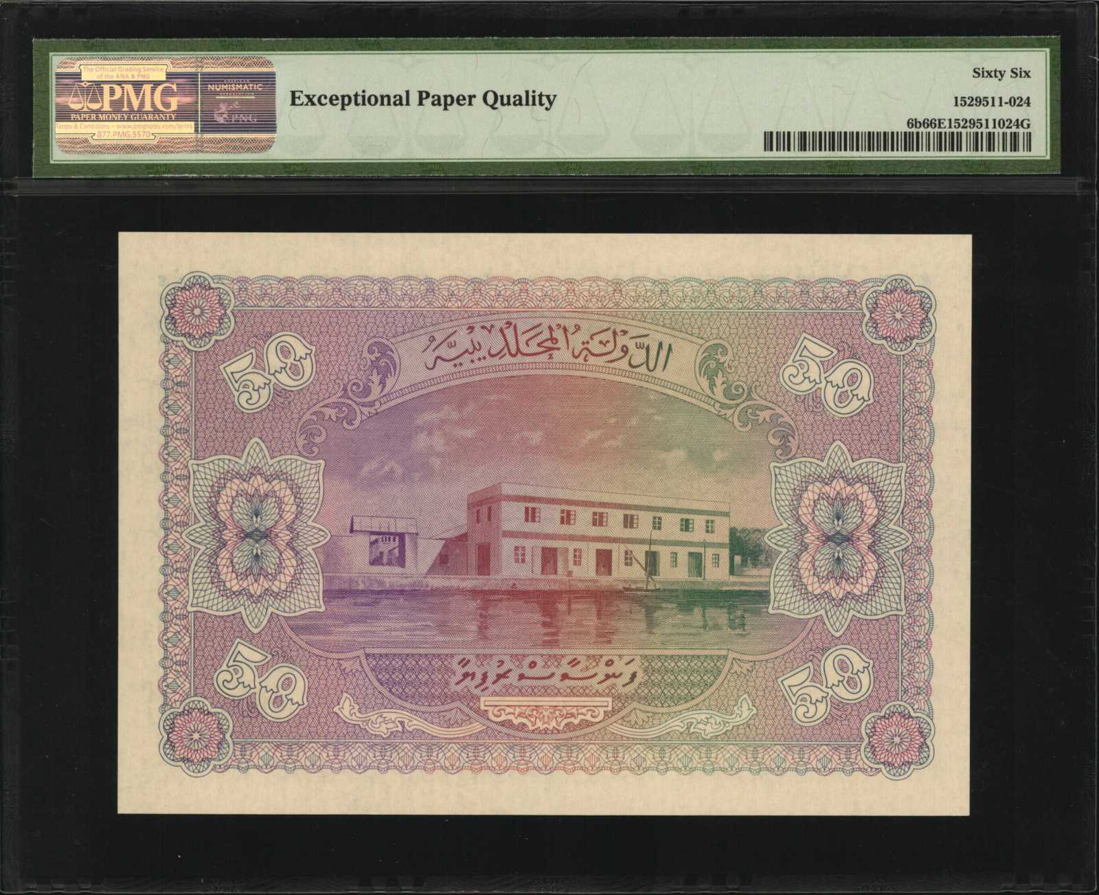 image for: Maldives  50 rufiyaa (B106b)