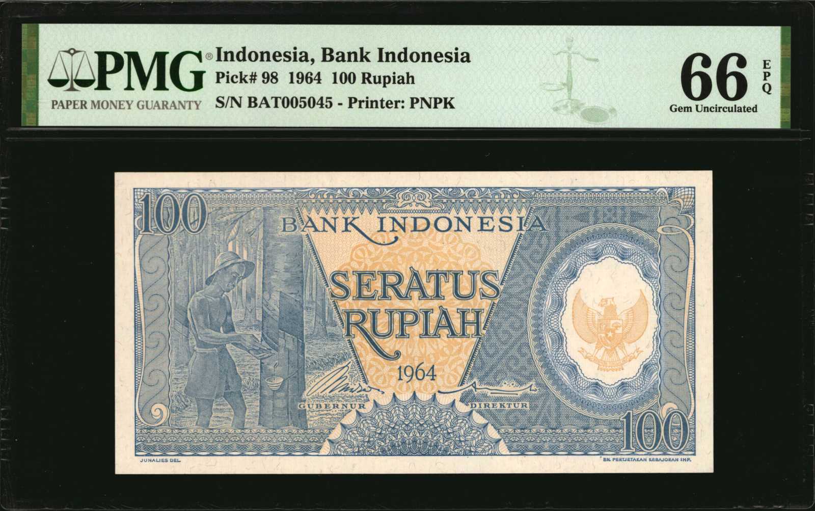 image for: Indonesia  100 rupiah (B552a)