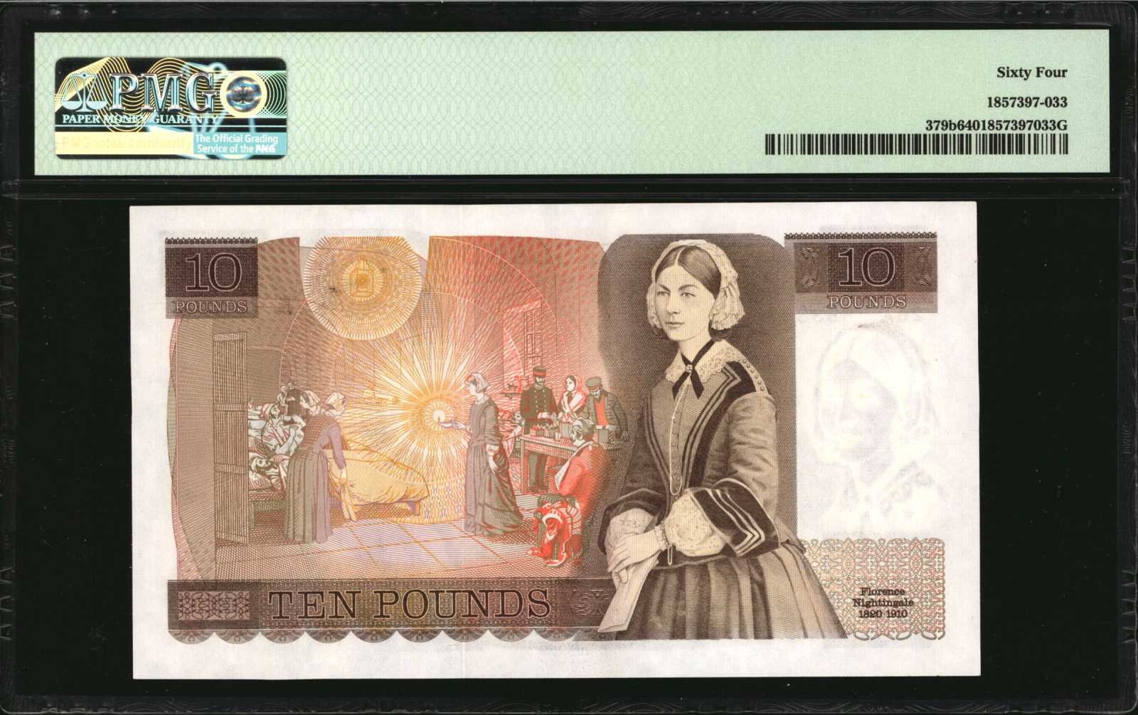 image for: United Kingdom  10 pounds (B186c)