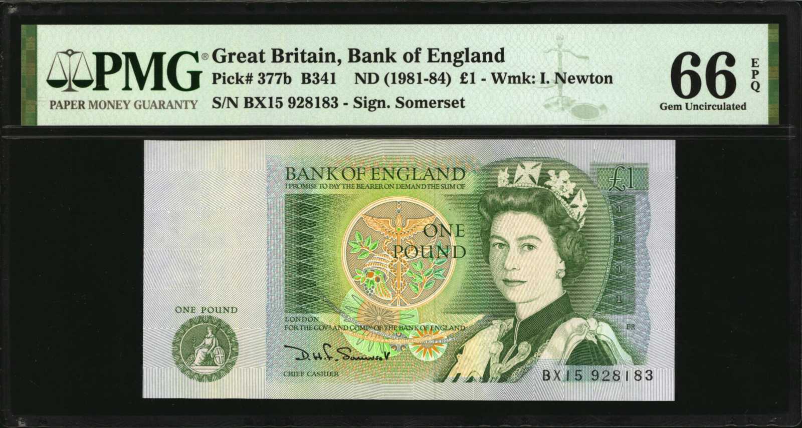 image for: United Kingdom  1 pound (B183z)