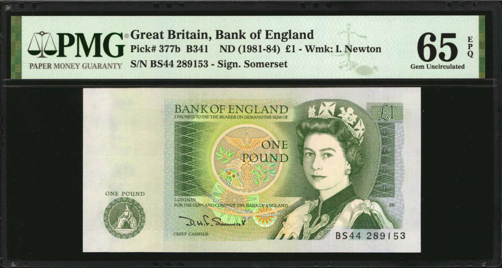 image for: United Kingdom  1 pound (B183a)