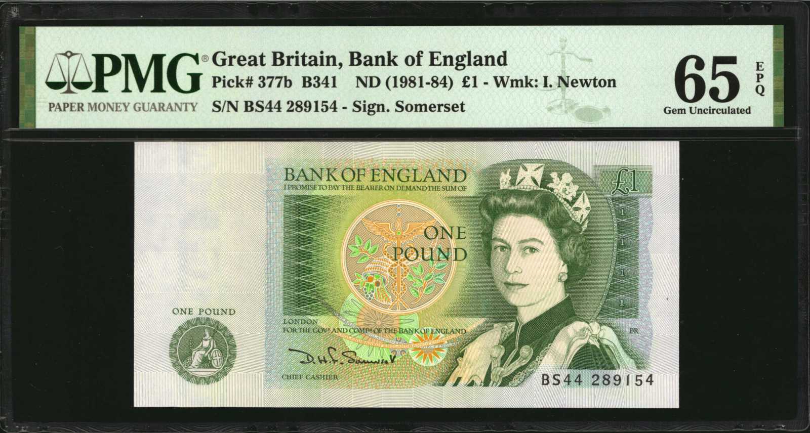 image for: United Kingdom  1 pound (B183a)