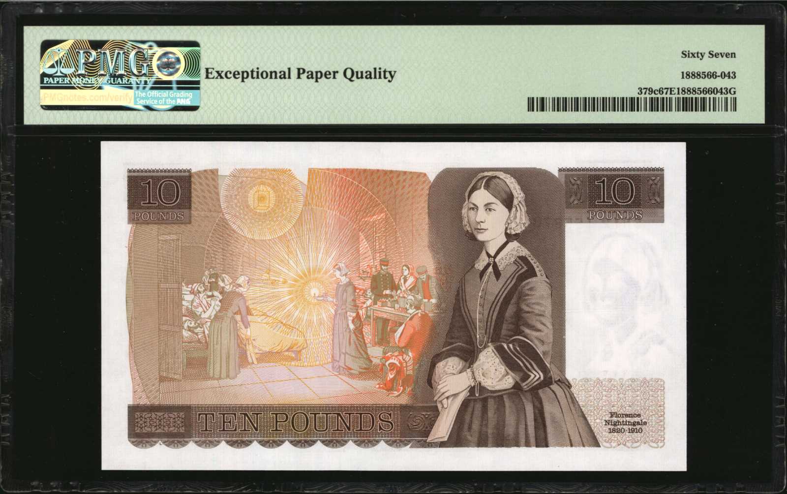 image for: United Kingdom  10 pounds (B186as)