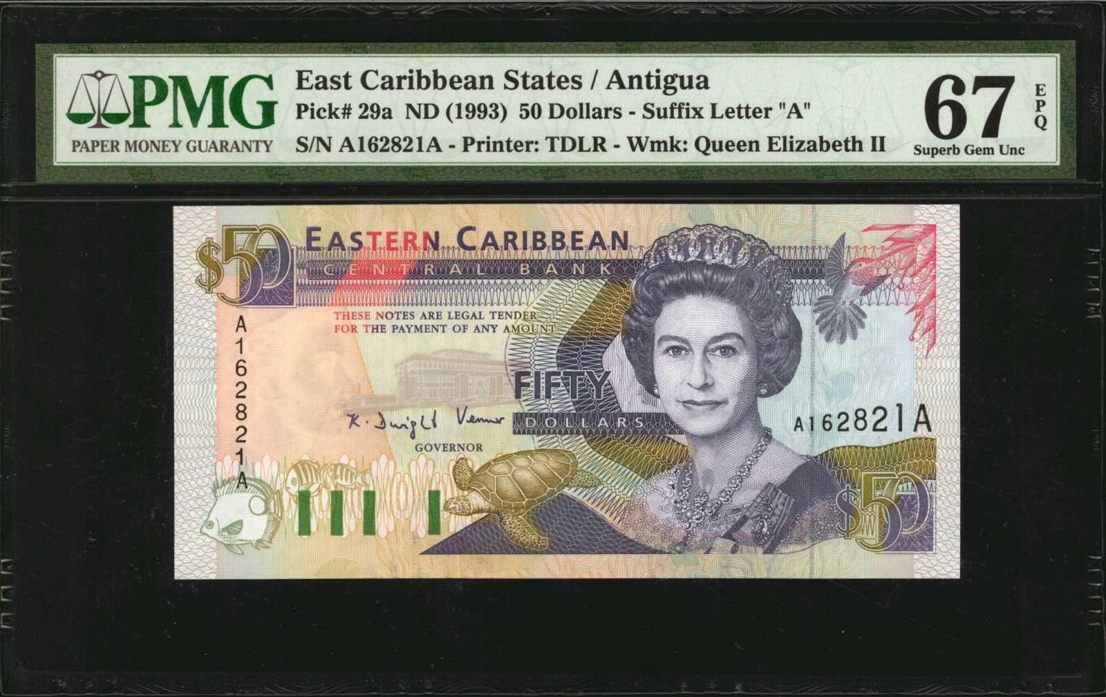 image for: East Caribbean States  50 dollars (B213m)