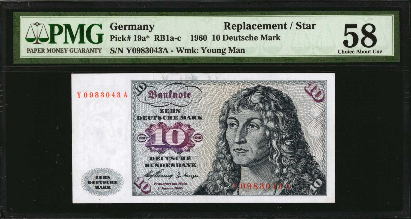 image for: Germany, Federal Republic of  10 deutsche mark (B202c)