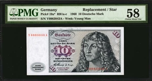 image for: Germany, Federal Republic of 10 deutsche mark (B202a)