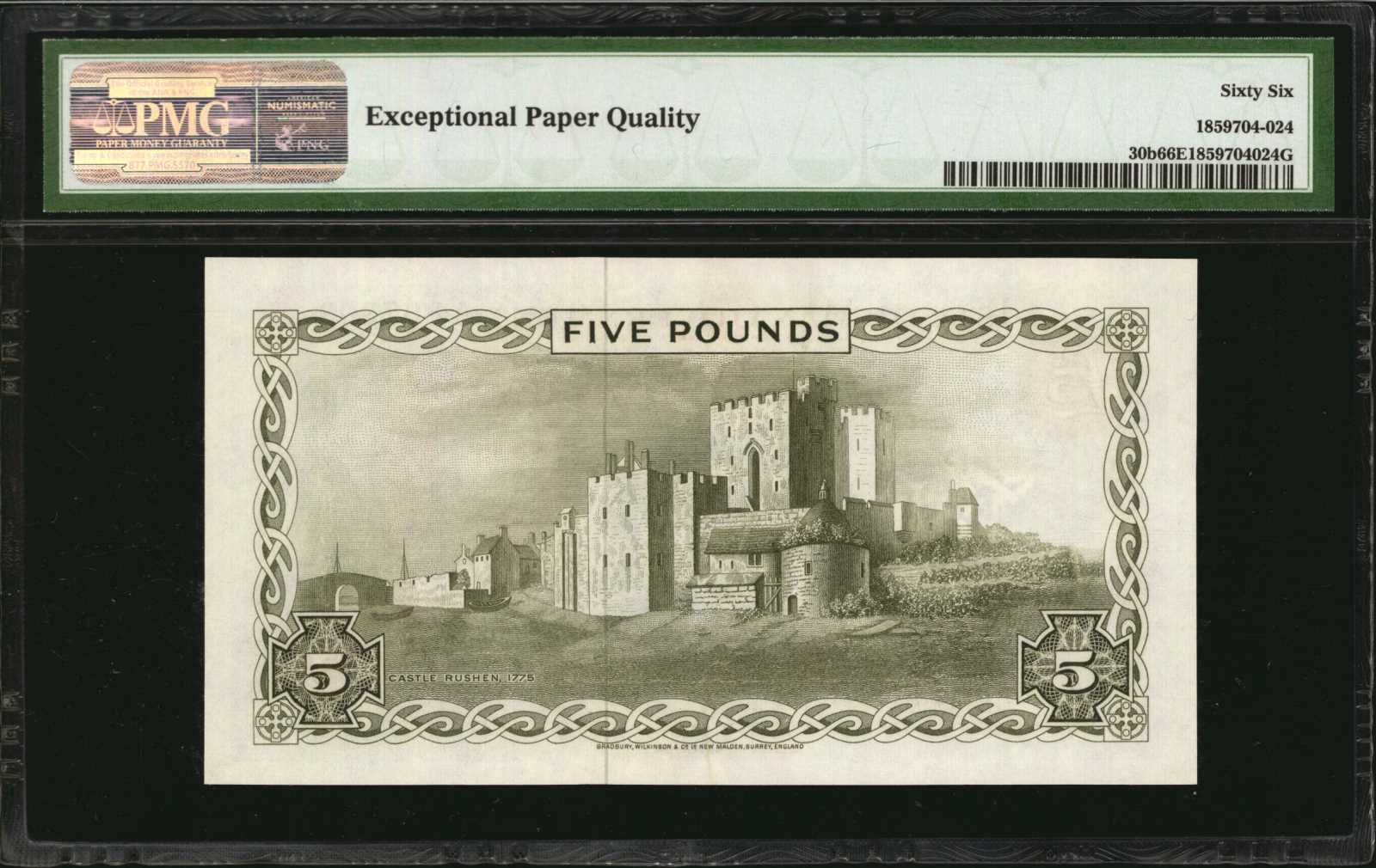 image for: Isle of Man  5 pounds (B107as)