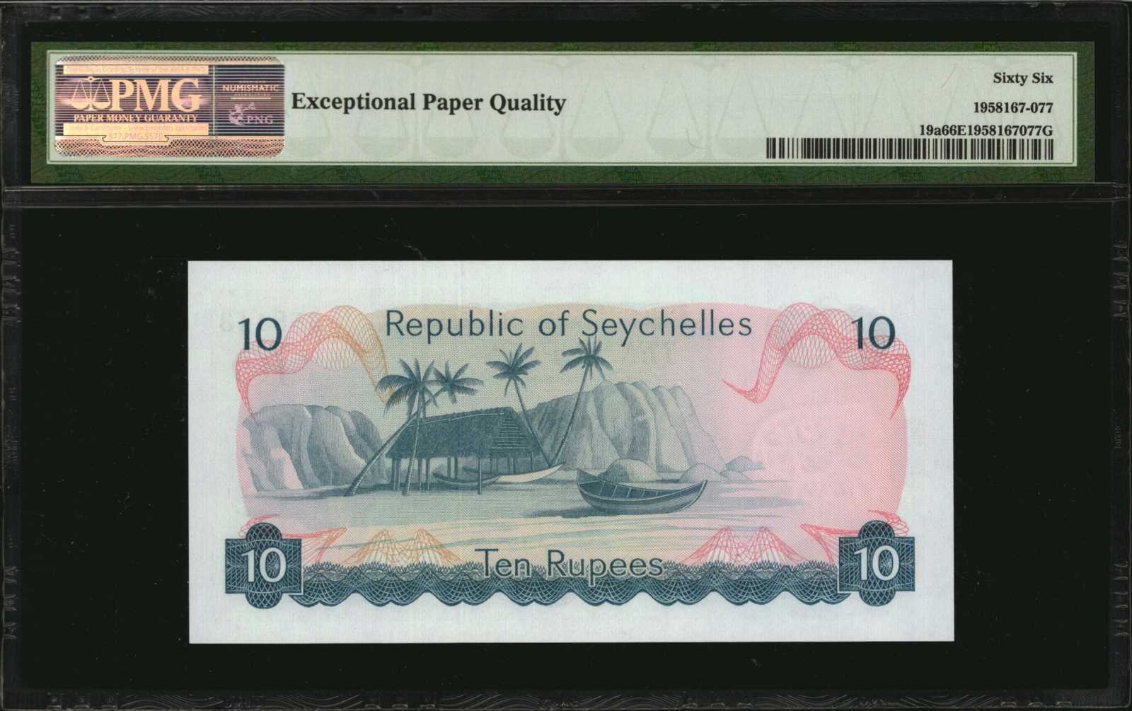 image for: Seychelles  10 rupees (B201ap)