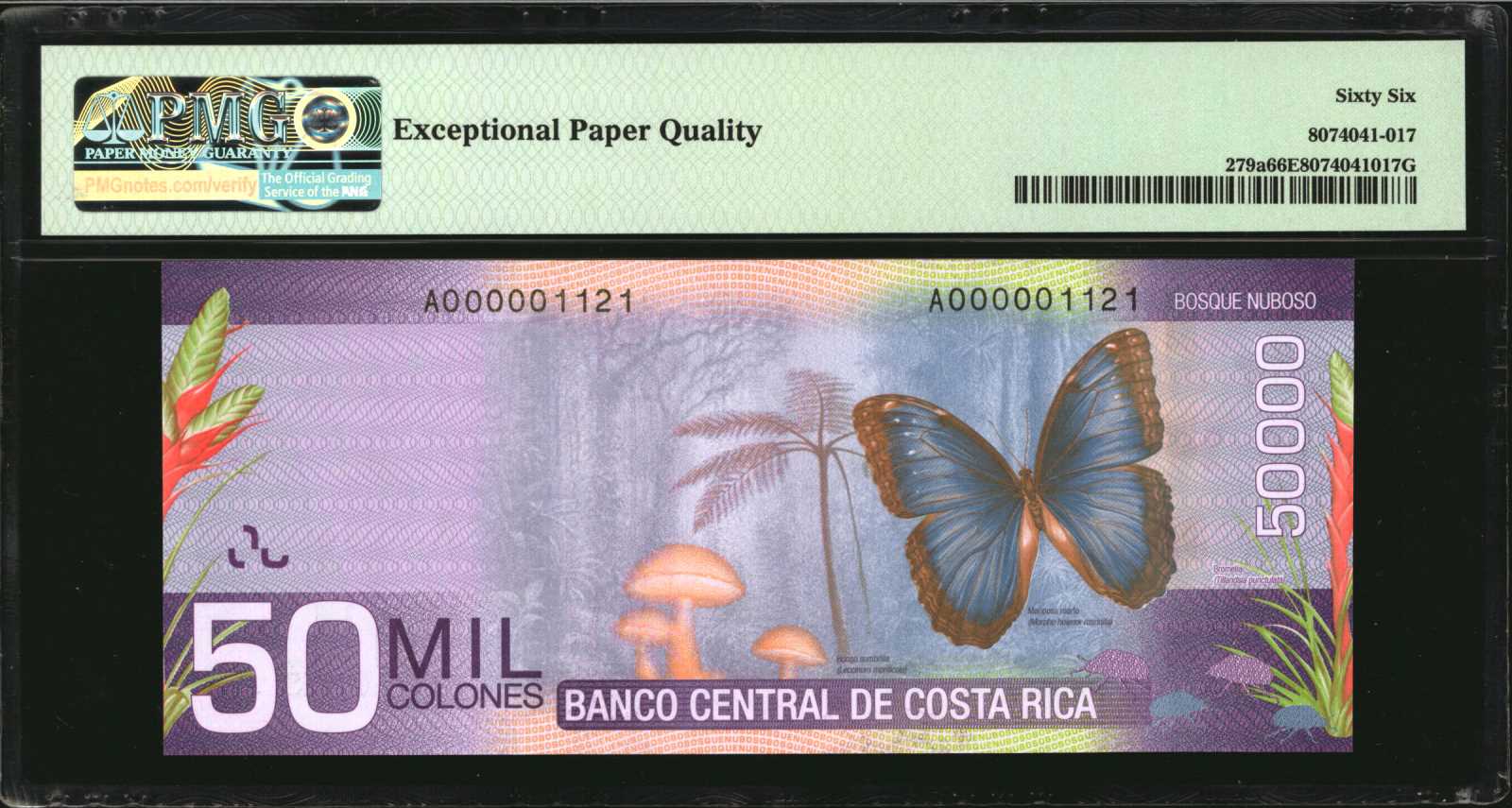 image for: Costa Rica  50,000 colones (B563a)