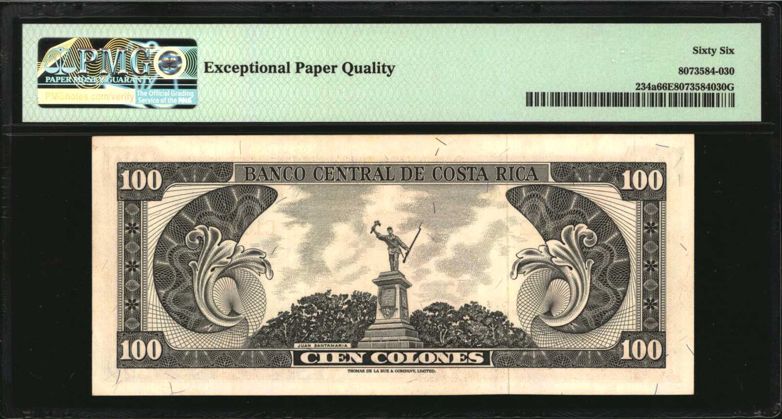 image for: Costa Rica  100 colones(B518e)