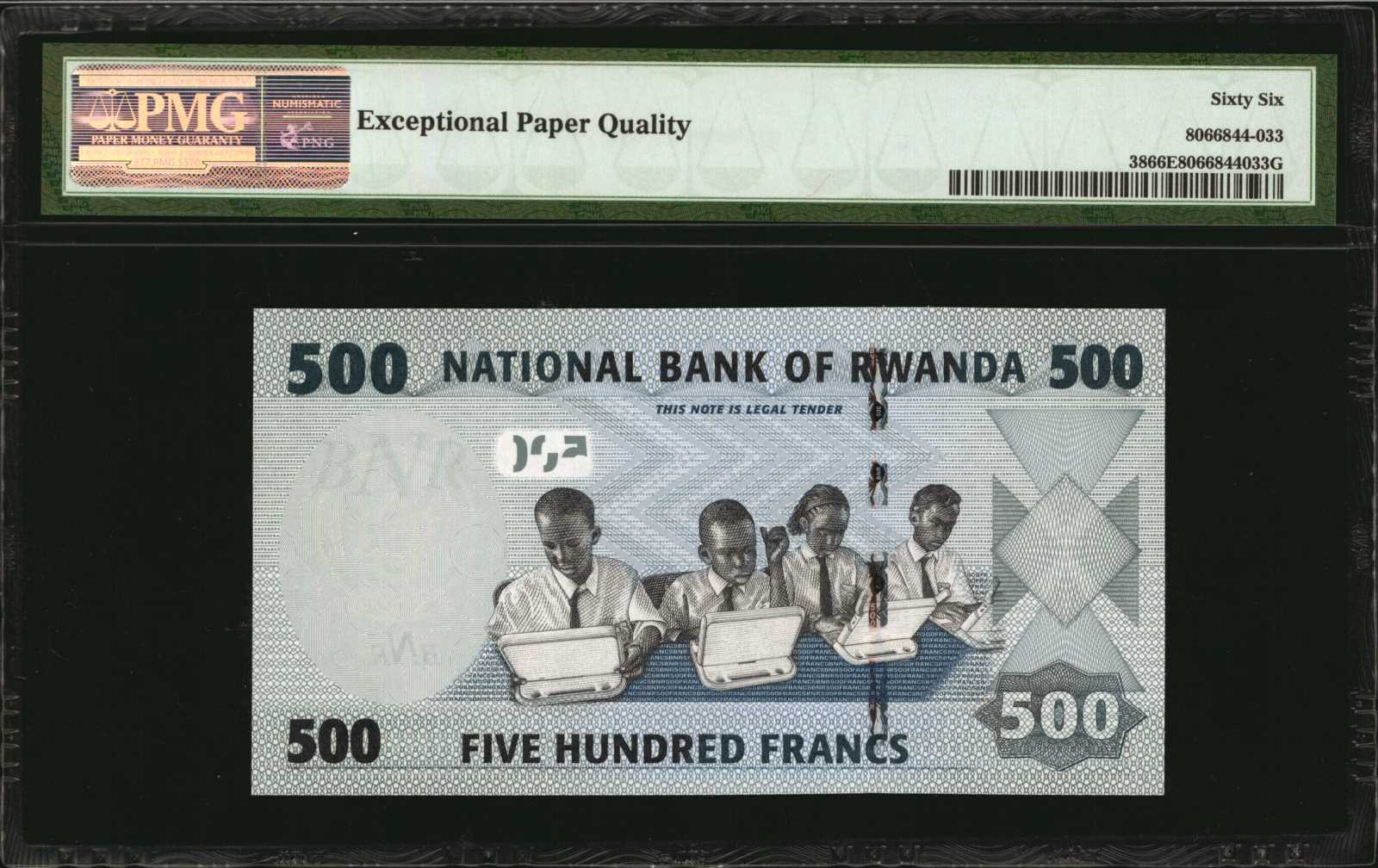 image for: Rwanda  2,000 francs (B139az)