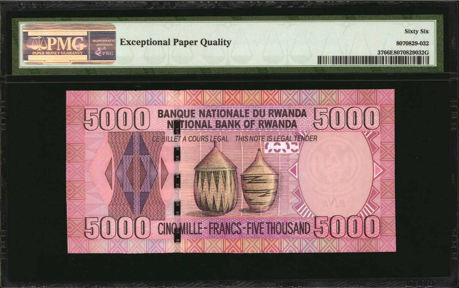 image for: Rwanda  2,000 francs (B135as)