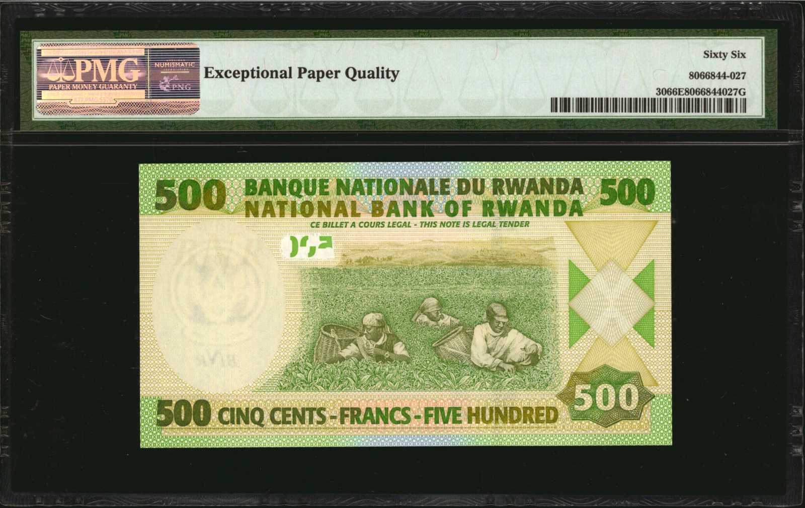 image for: Rwanda  5,000 francs (B132az)